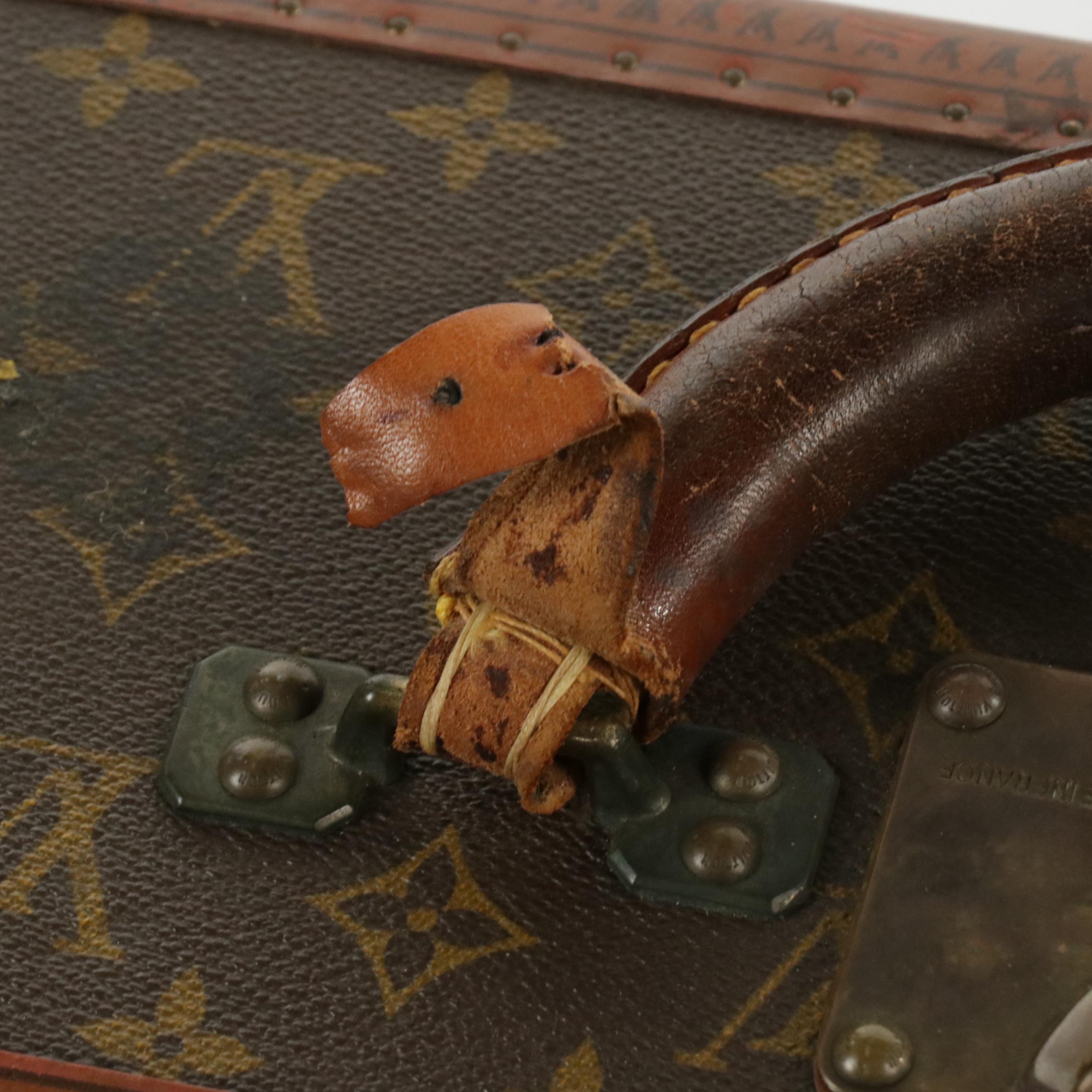 Louis Vuitton Alzer 80 Hardside Suitcase in Monogram Canvas