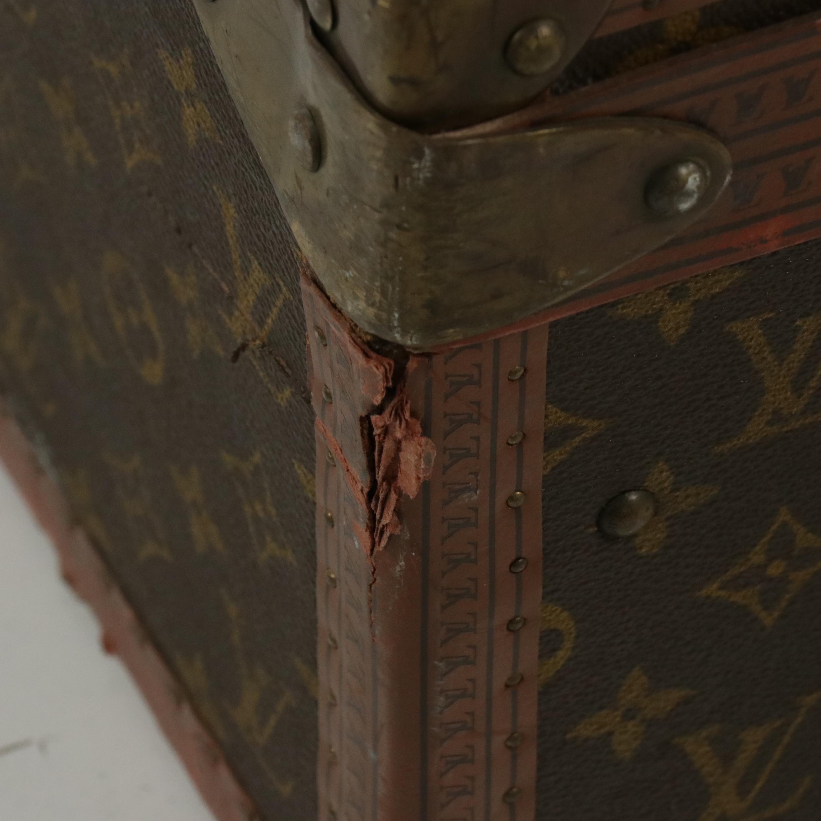 Louis Vuitton Alzer 80 Hardside Suitcase in Monogram Canvas