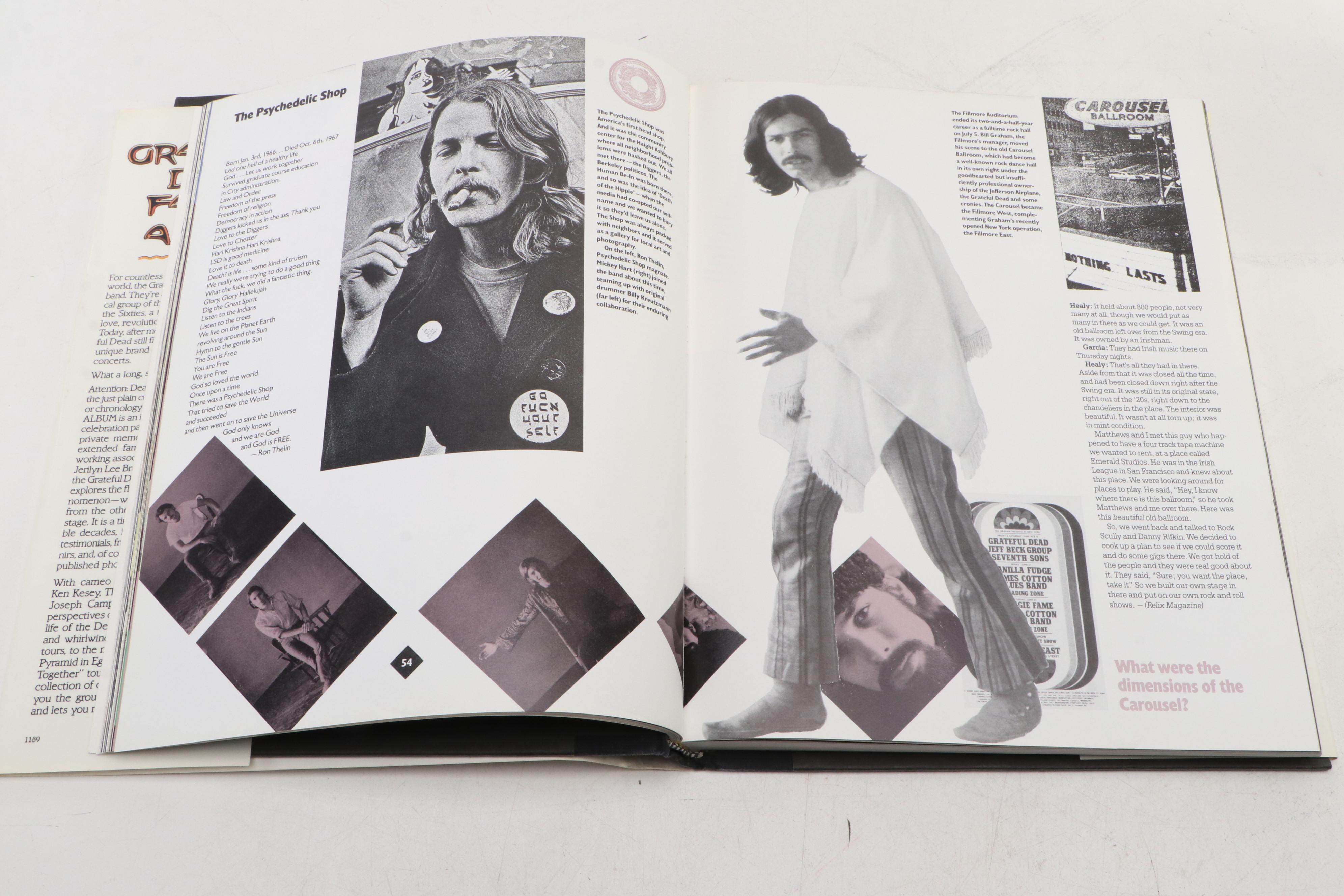 First Printing "Grateful Dead Family Album" by Jerilyn Lee Brandelius, 1989