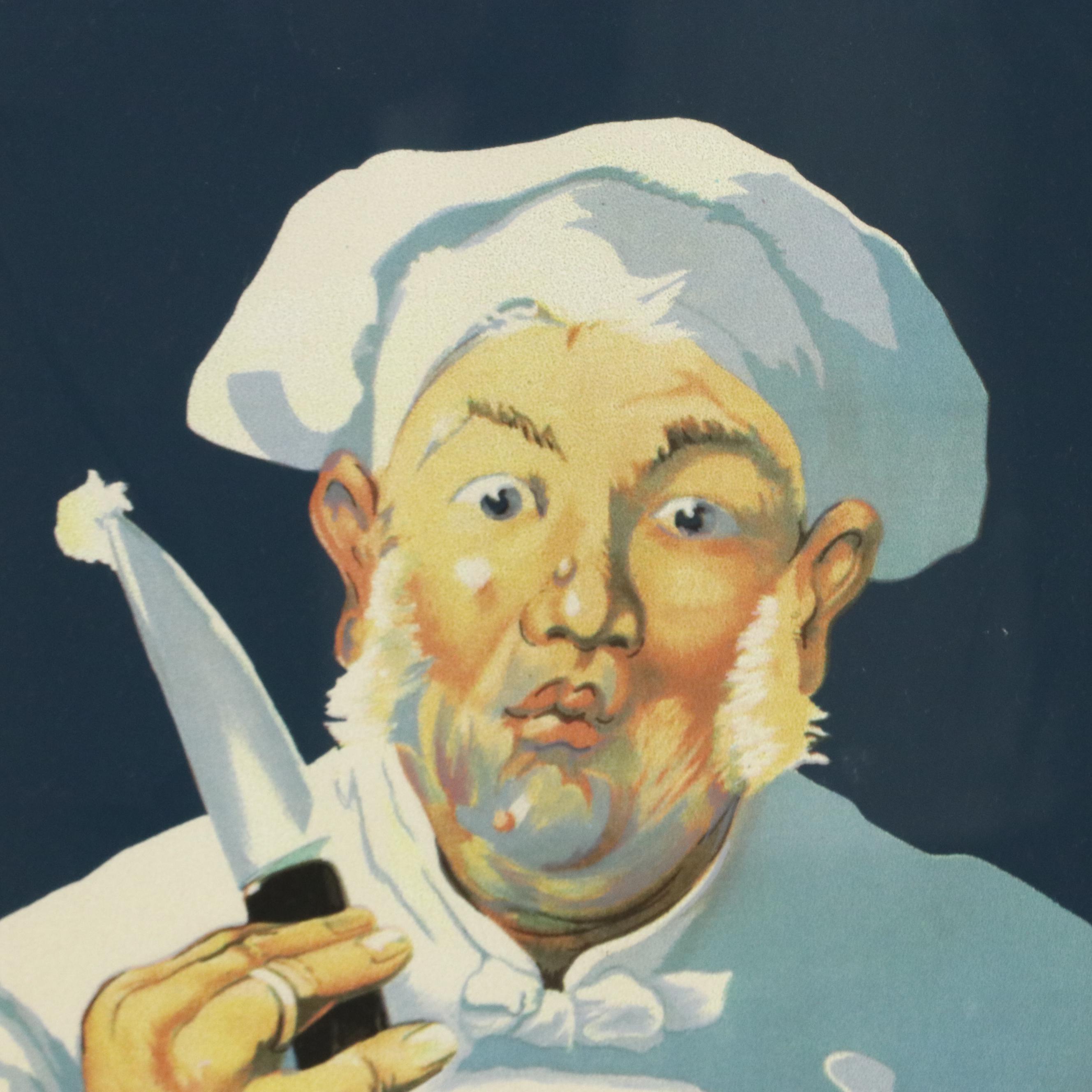 "La Végétaline" French Poster Serigraph Reproduction, 21st Century