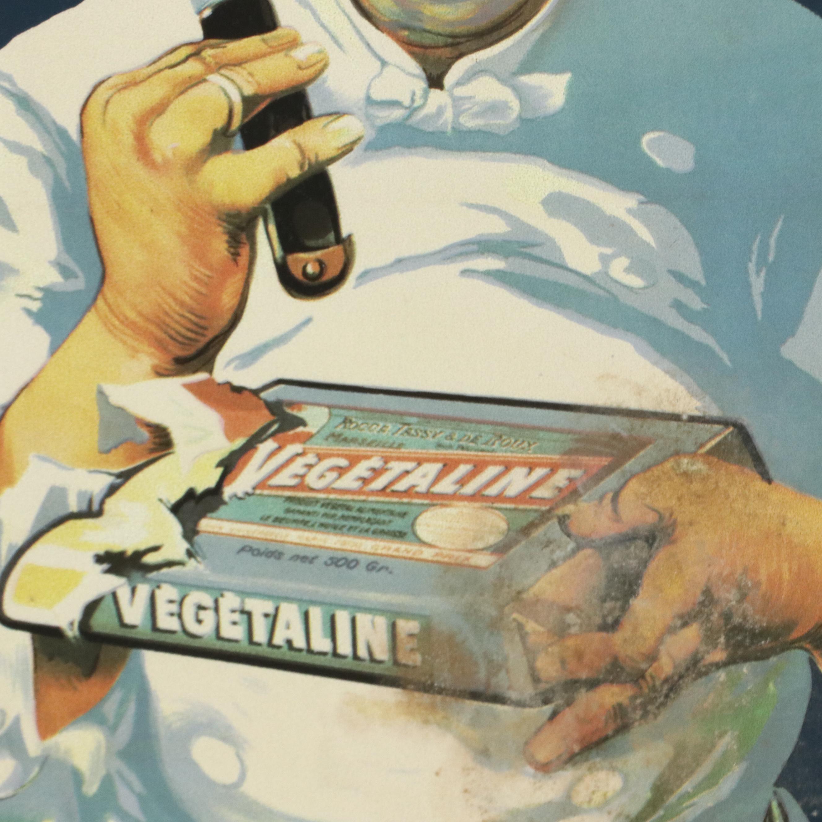 "La Végétaline" French Poster Serigraph Reproduction, 21st Century