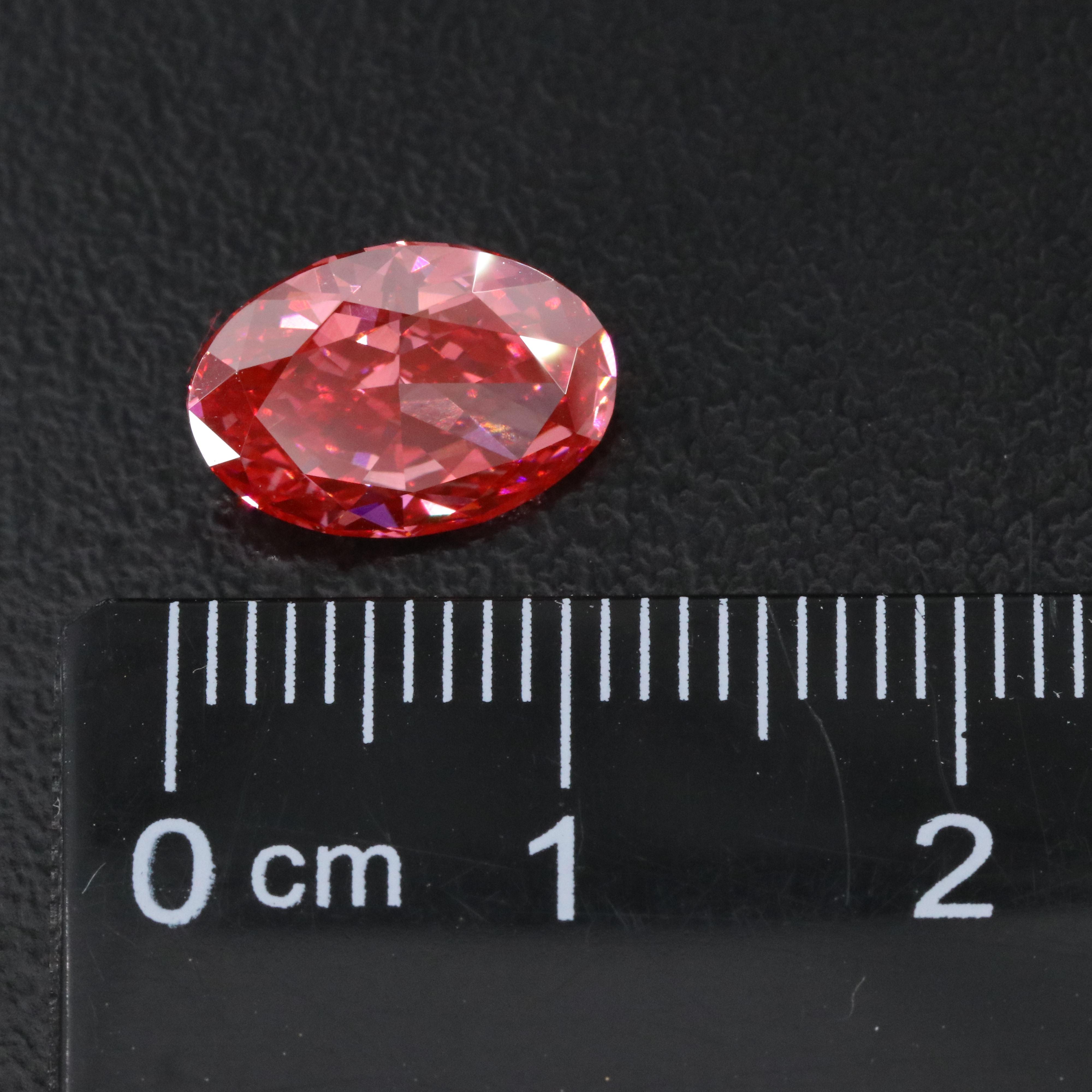 Loose 3.00 CT Lab Grown Fancy Pink Diamond