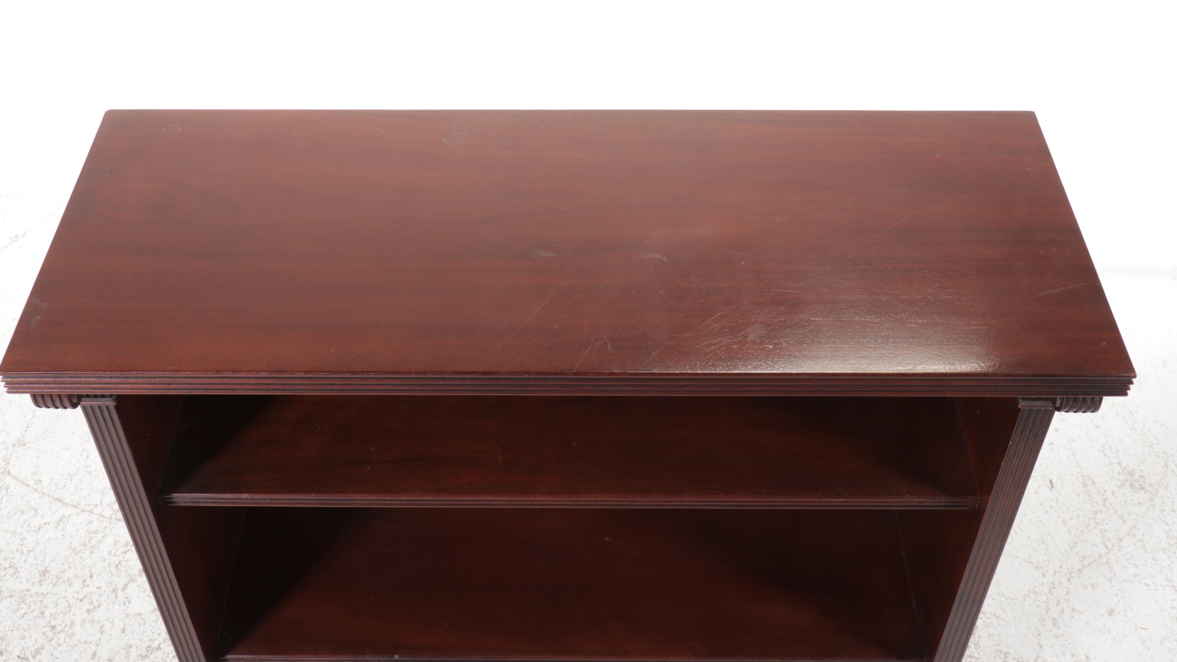 Georgian Style Mahogany Bookcase, 20th Century