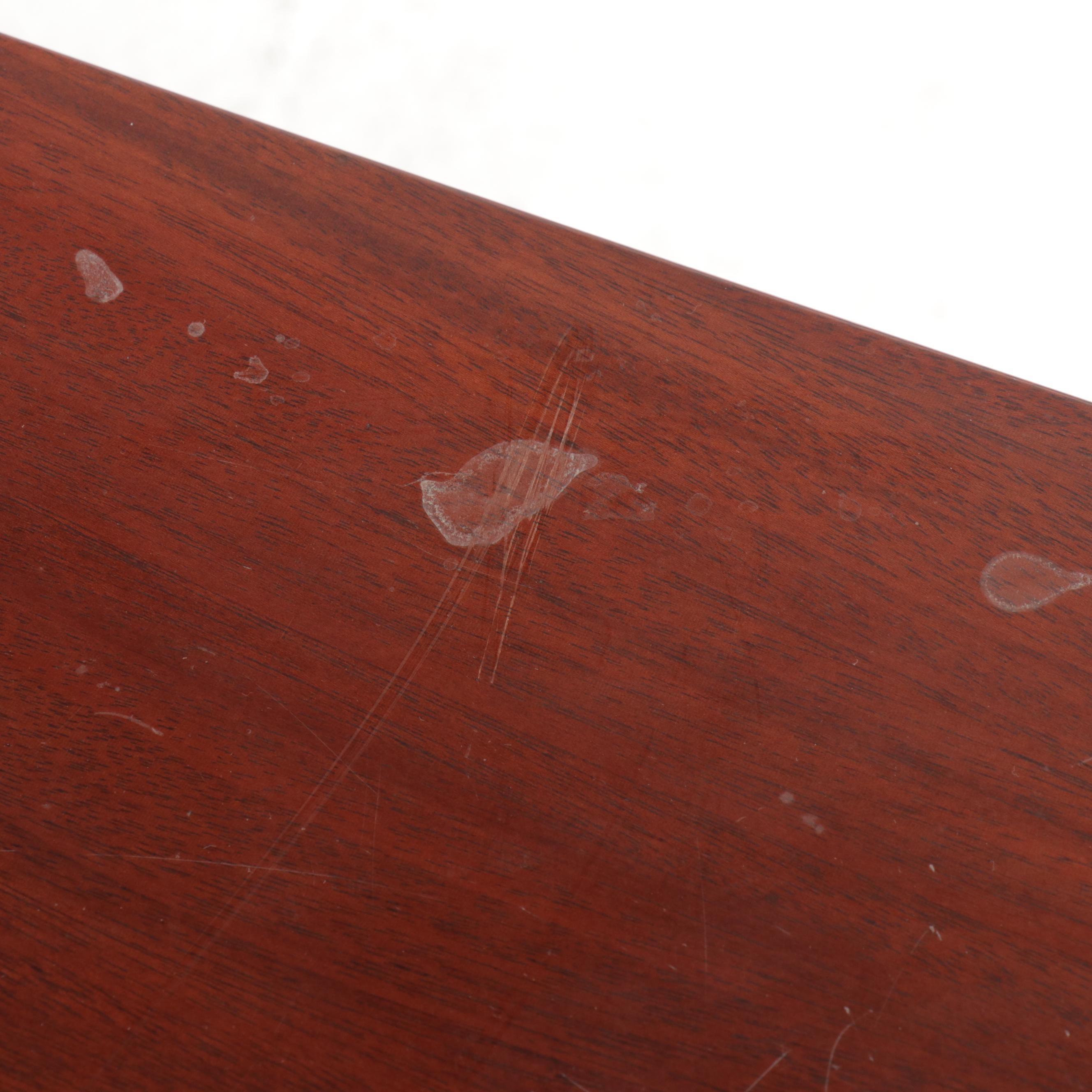 Georgian Style Mahogany Bookcase, 20th Century