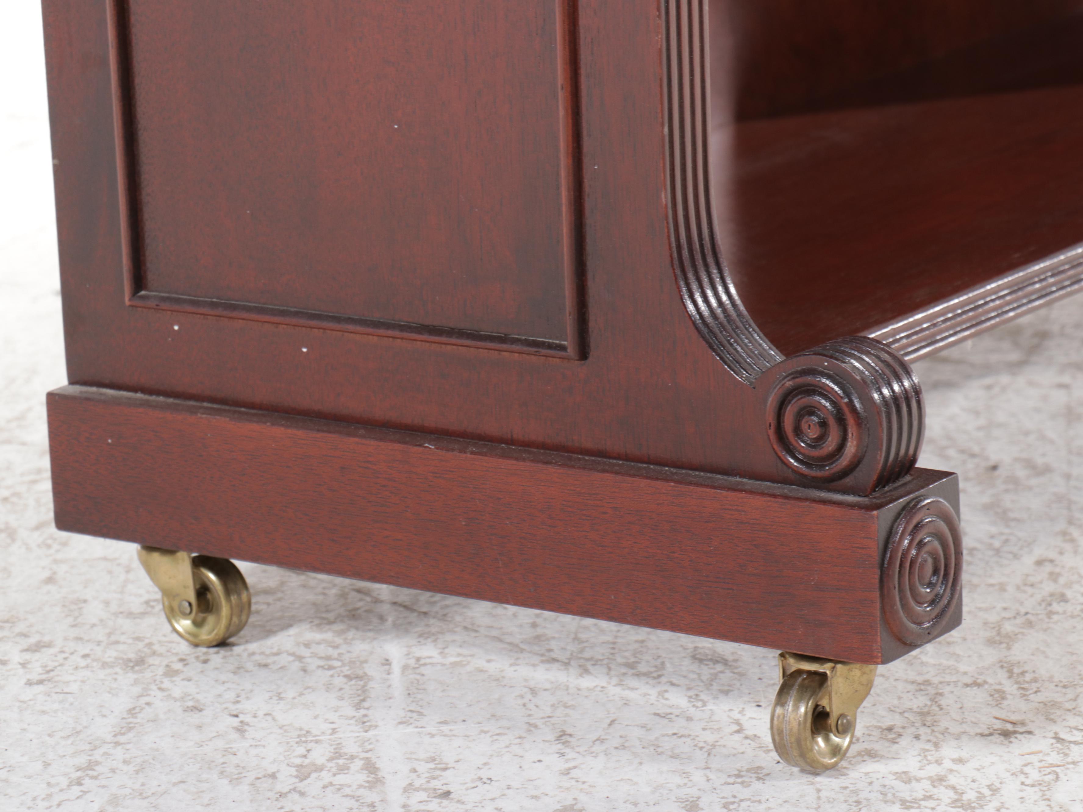 Georgian Style Mahogany Bookcase, 20th Century