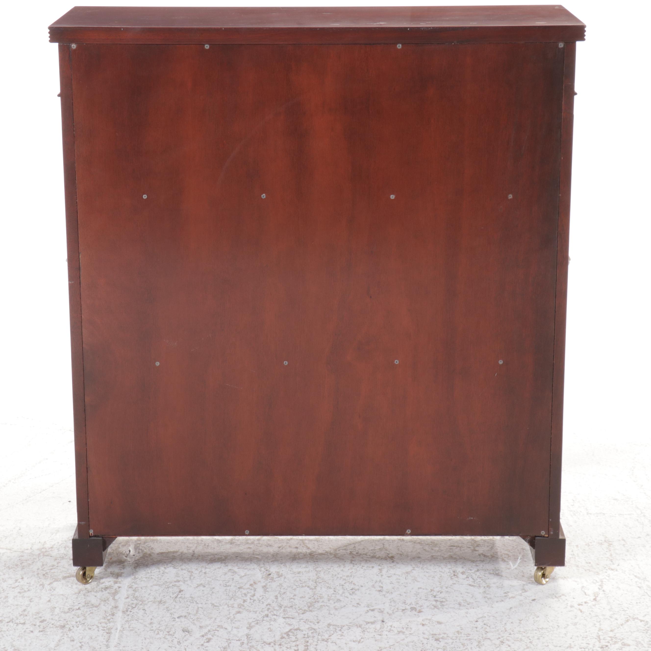 Georgian Style Mahogany Bookcase, 20th Century