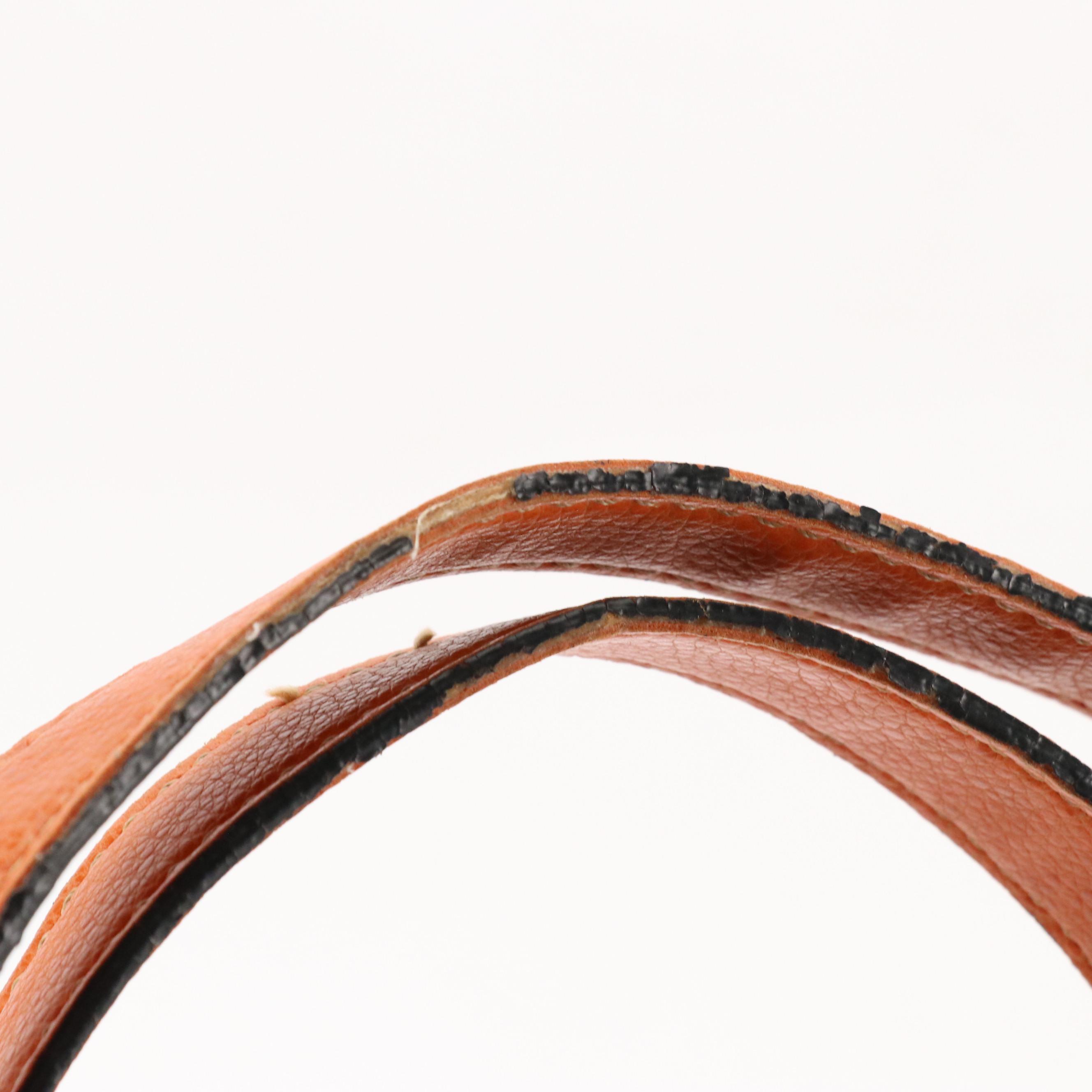 Orange Leather Shoulder and Sling Bags from Vera Pelle, Tory Burch and Tod's