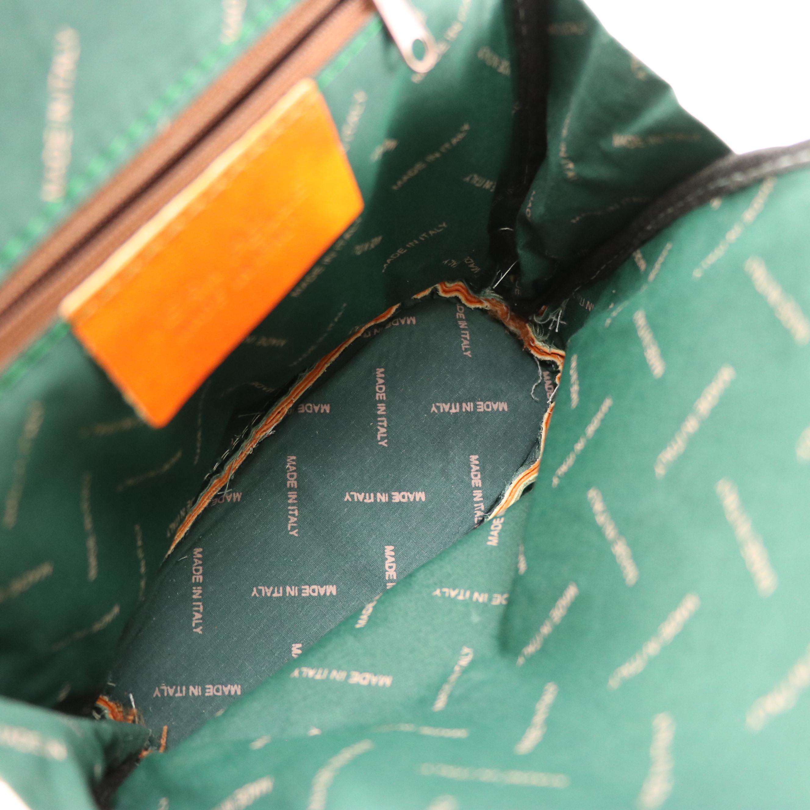 Orange Leather Shoulder and Sling Bags from Vera Pelle, Tory Burch and Tod's