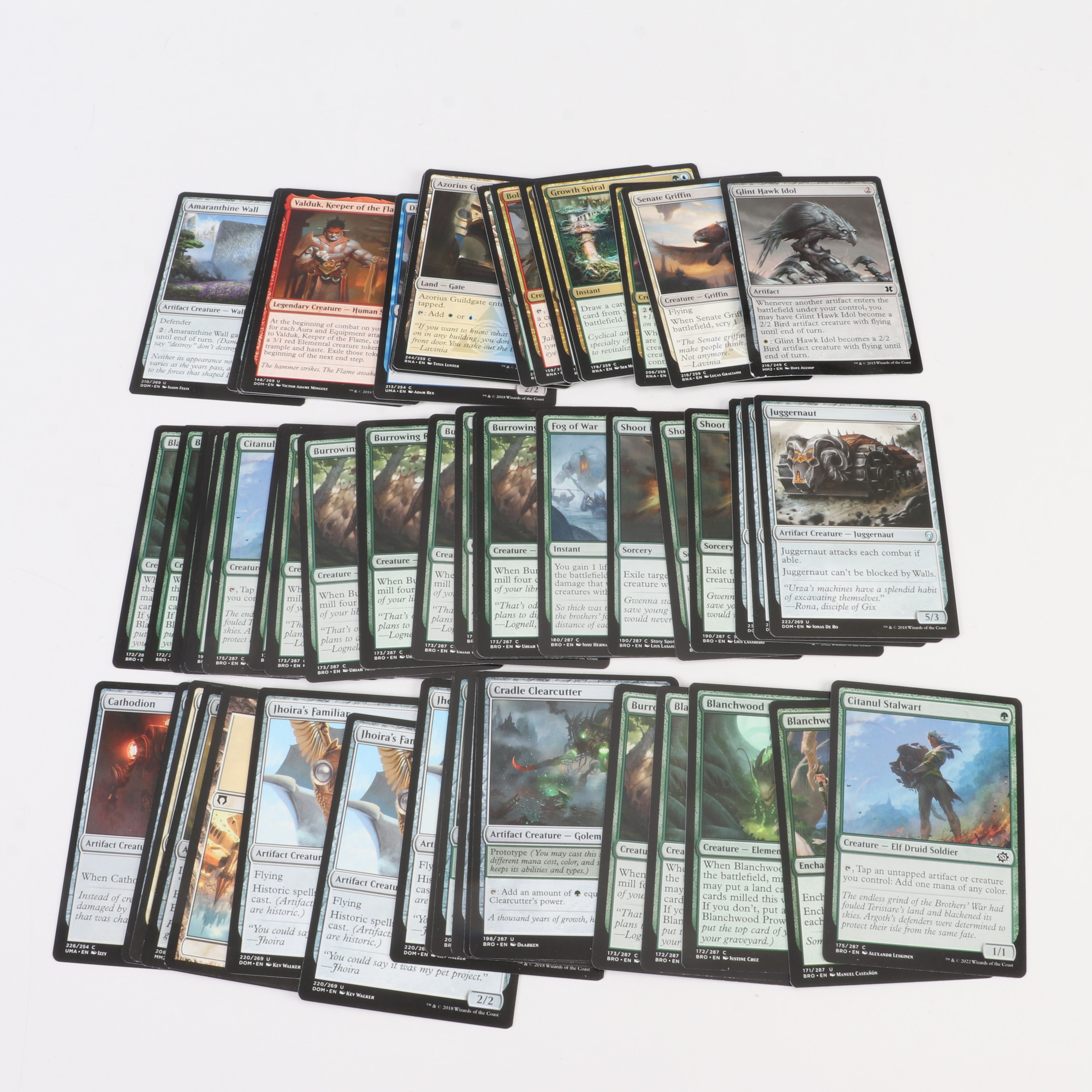 Collection of Over 6,000 Magic the Gathering Trading Cards, 1990s to 2020s