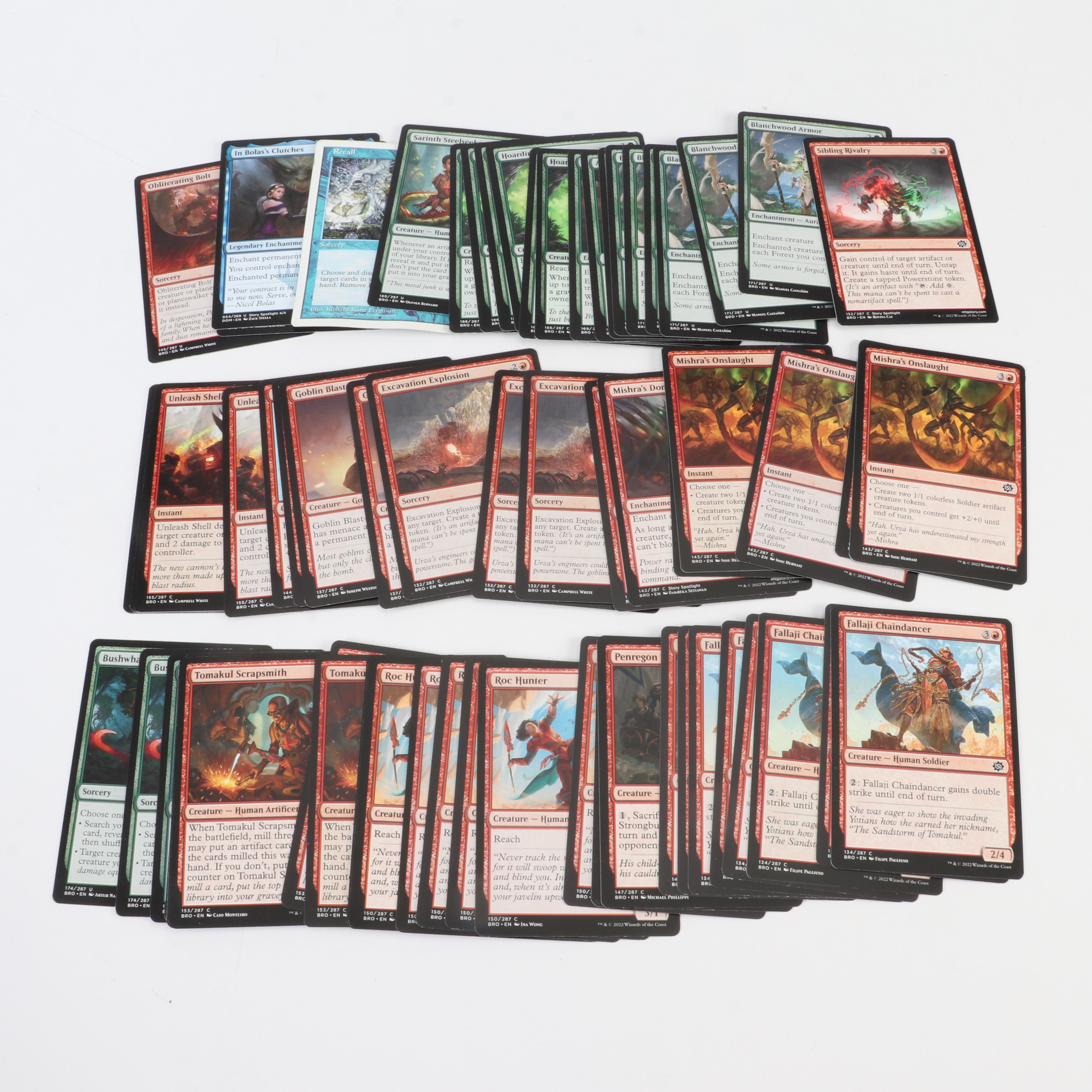 Collection of Over 6,000 Magic the Gathering Trading Cards, 1990s to 2020s