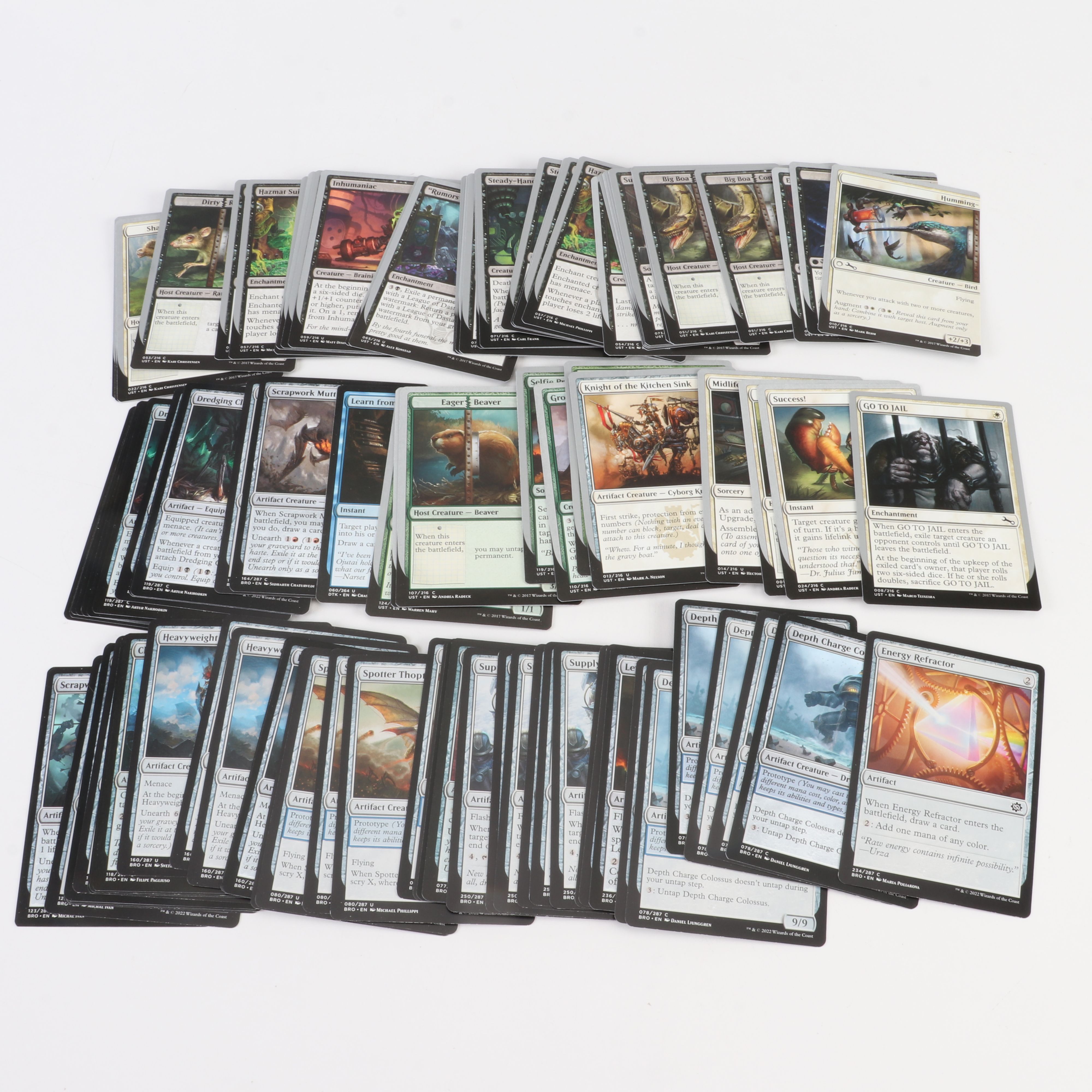 Collection of Over 6,000 Magic the Gathering Trading Cards, 1990s to 2020s
