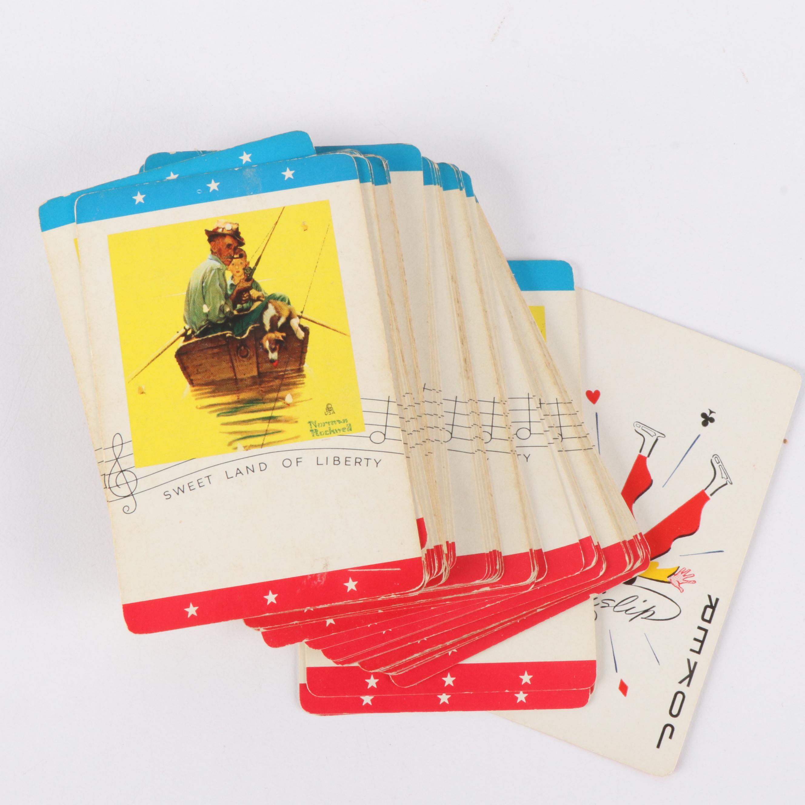 Vintage and Antique Pocket Playing Card Games