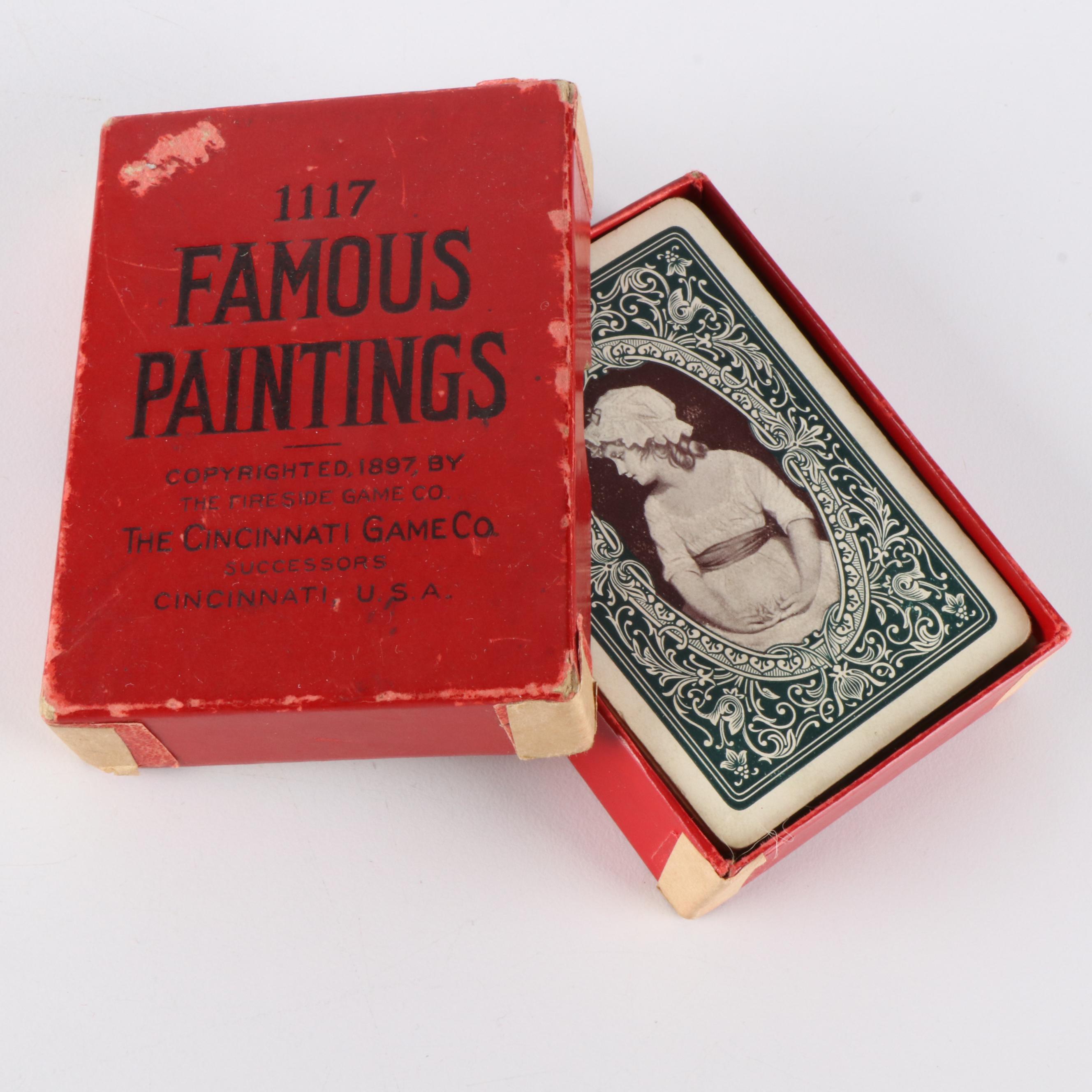 Vintage and Antique Pocket Playing Card Games