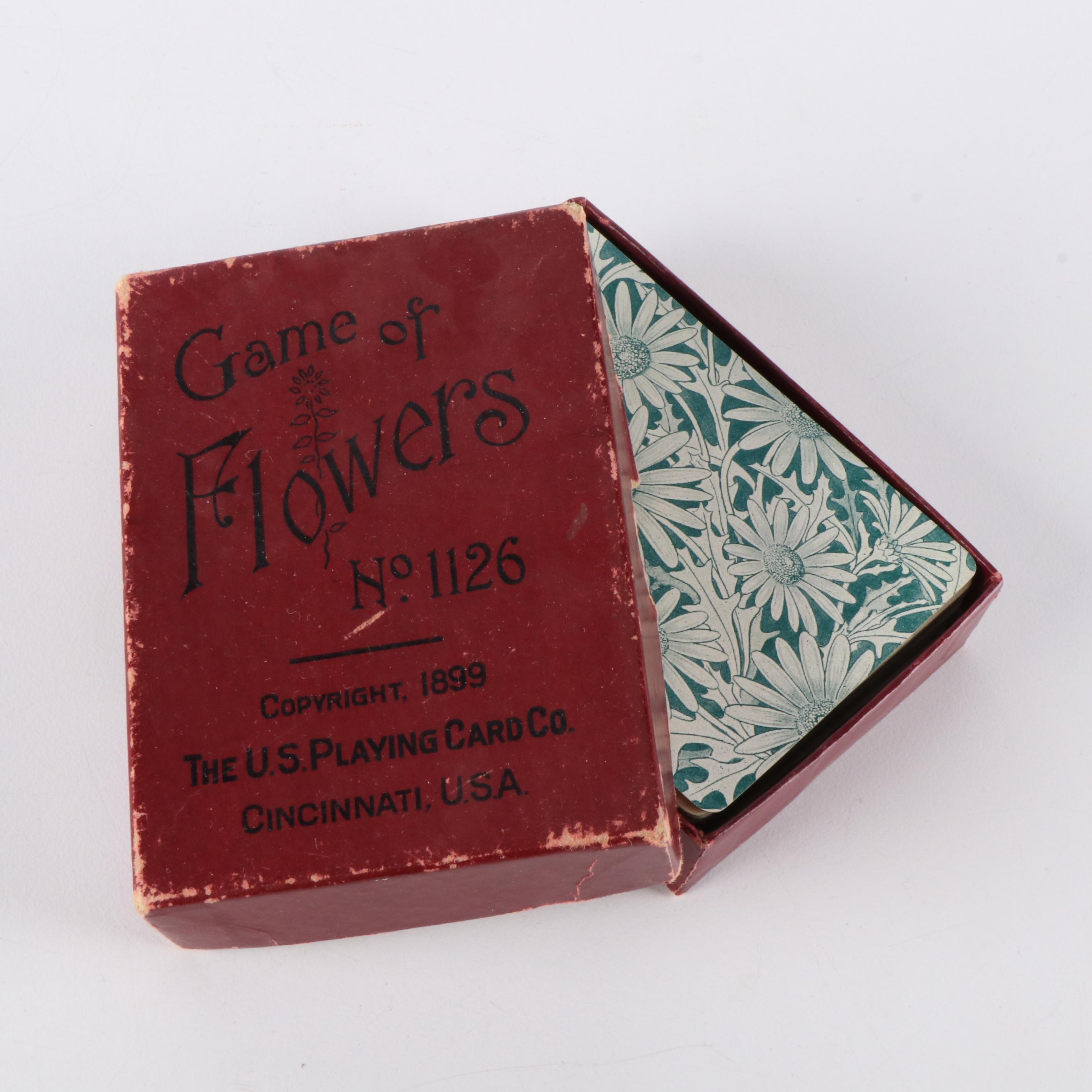 Vintage and Antique Pocket Playing Card Games