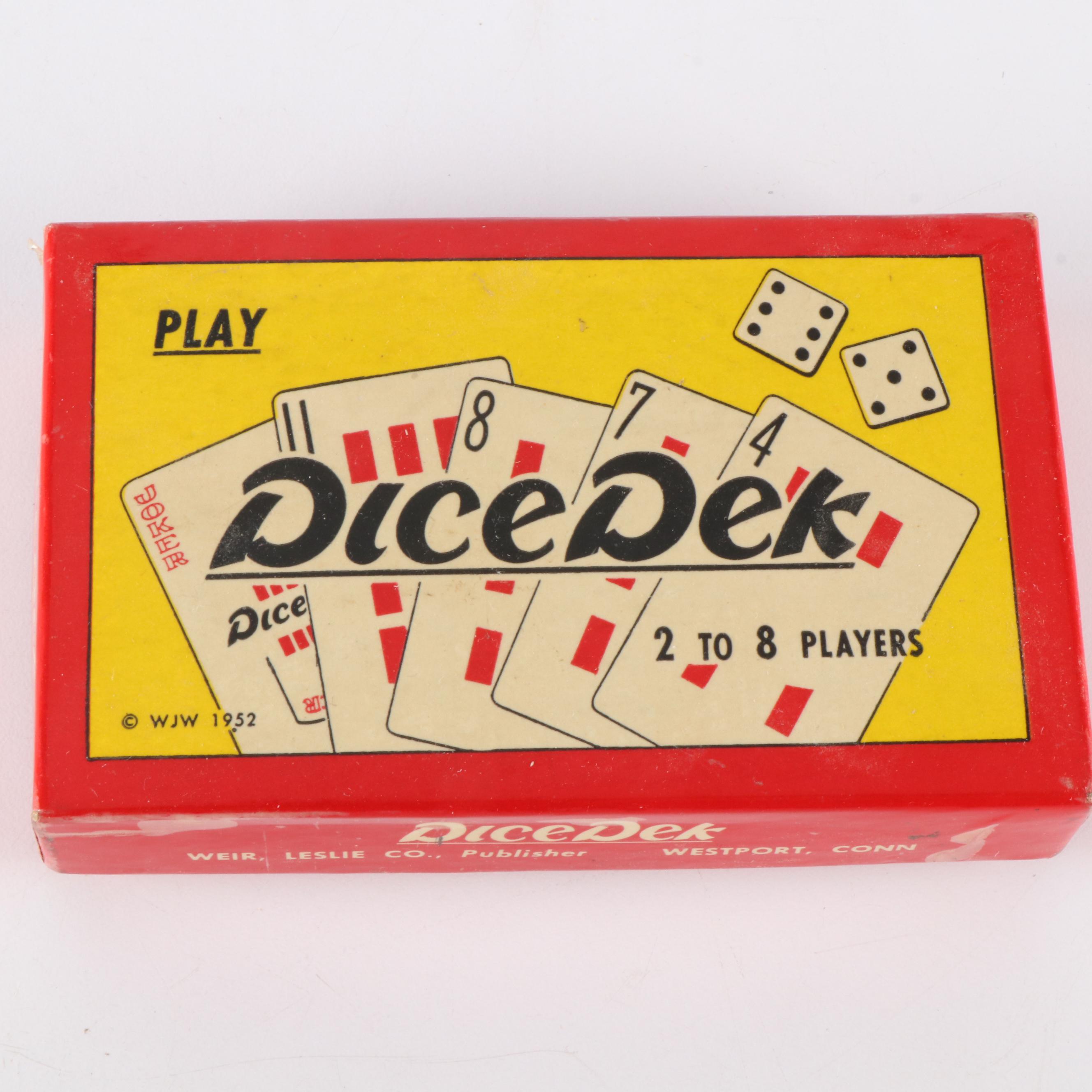 Vintage and Antique Pocket Playing Card Games