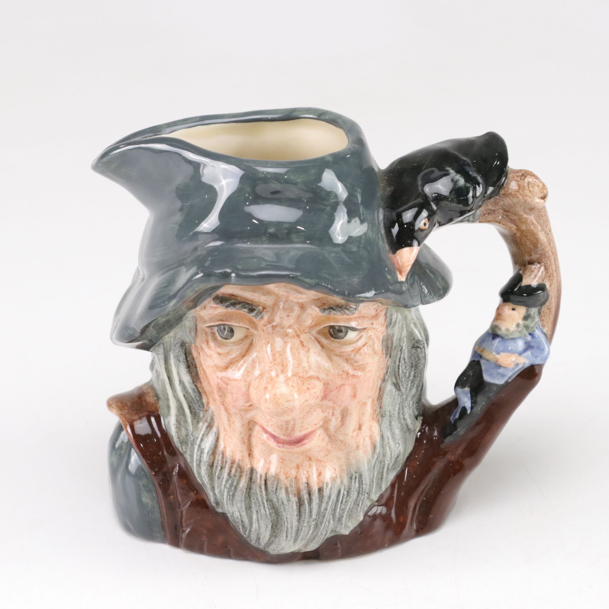 Royal Doulton Toby Jugs with "The Red Queen" and "Rip Van Winkle"