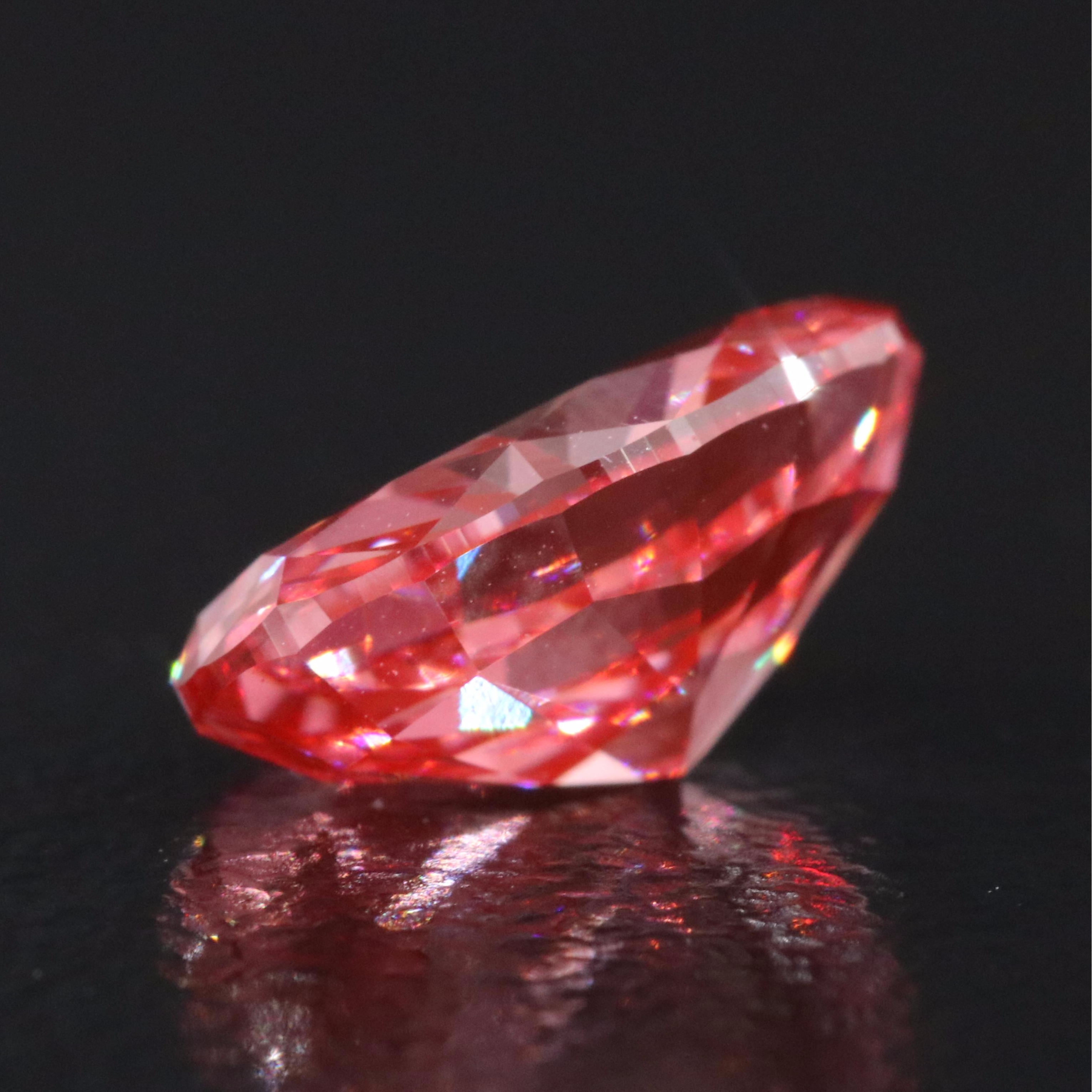 Loose 1.97 CT Lab Grown Fancy Pink Diamond