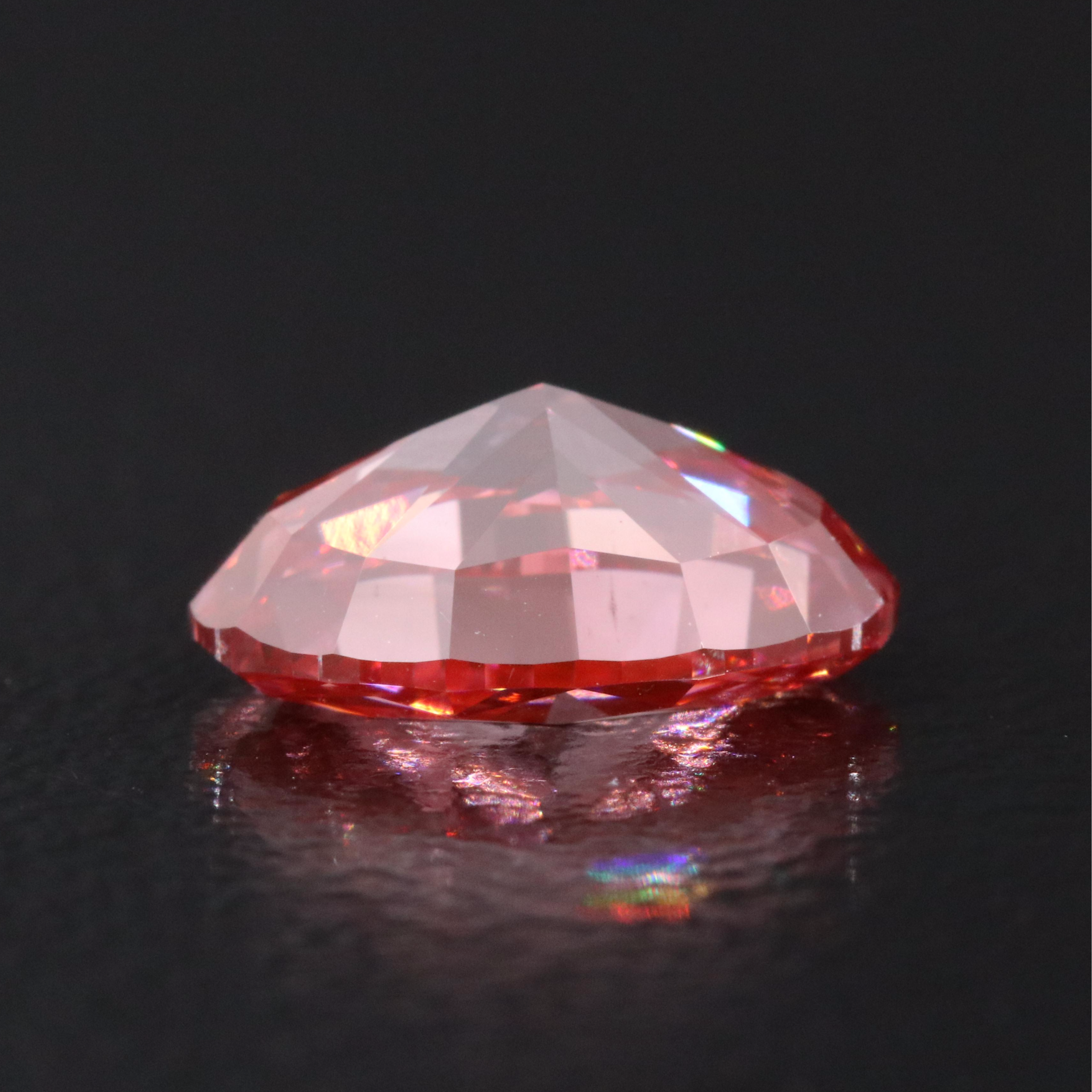Loose 1.97 CT Lab Grown Fancy Pink Diamond