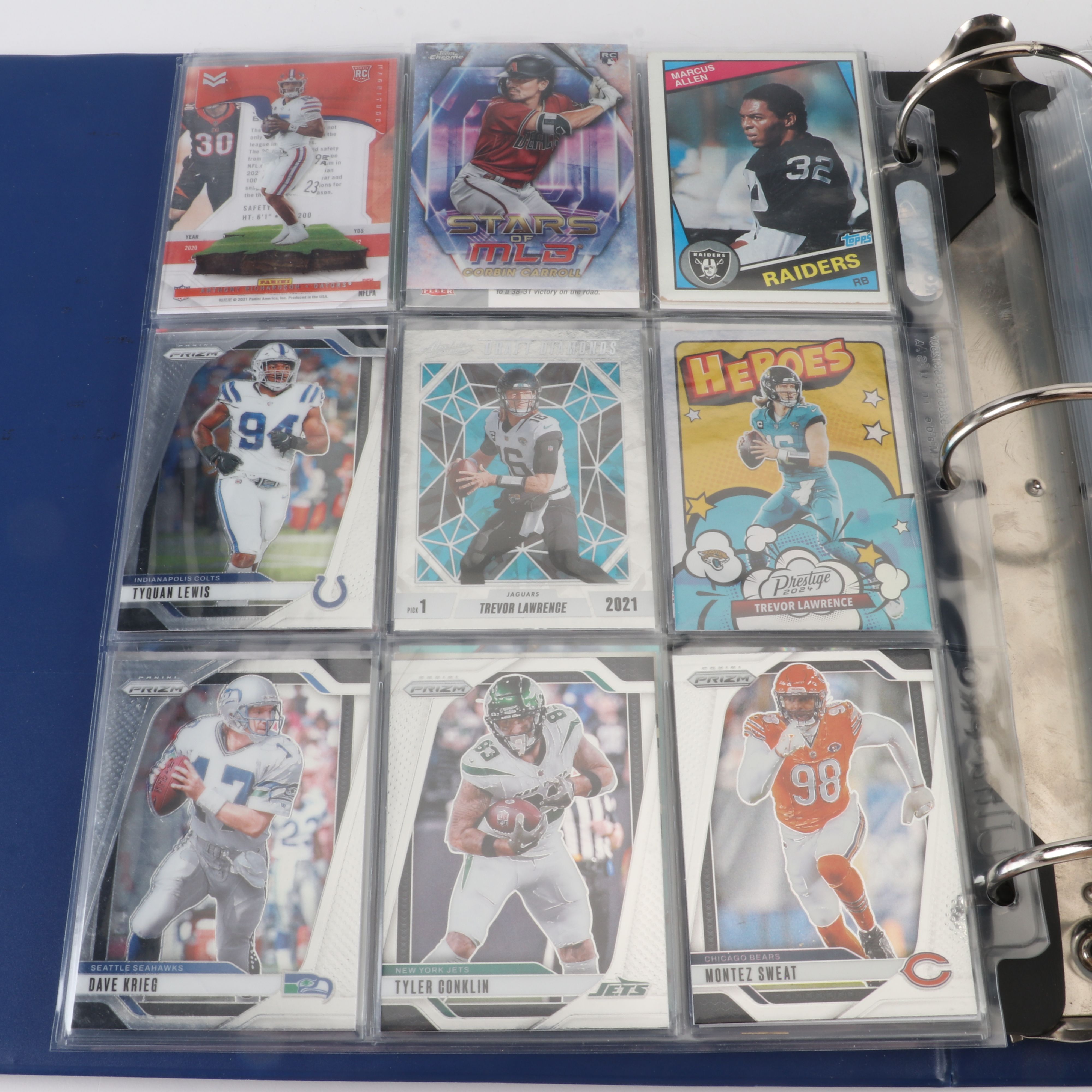 Large Collection of General Sports Trading Cards, Including Autographed Cards