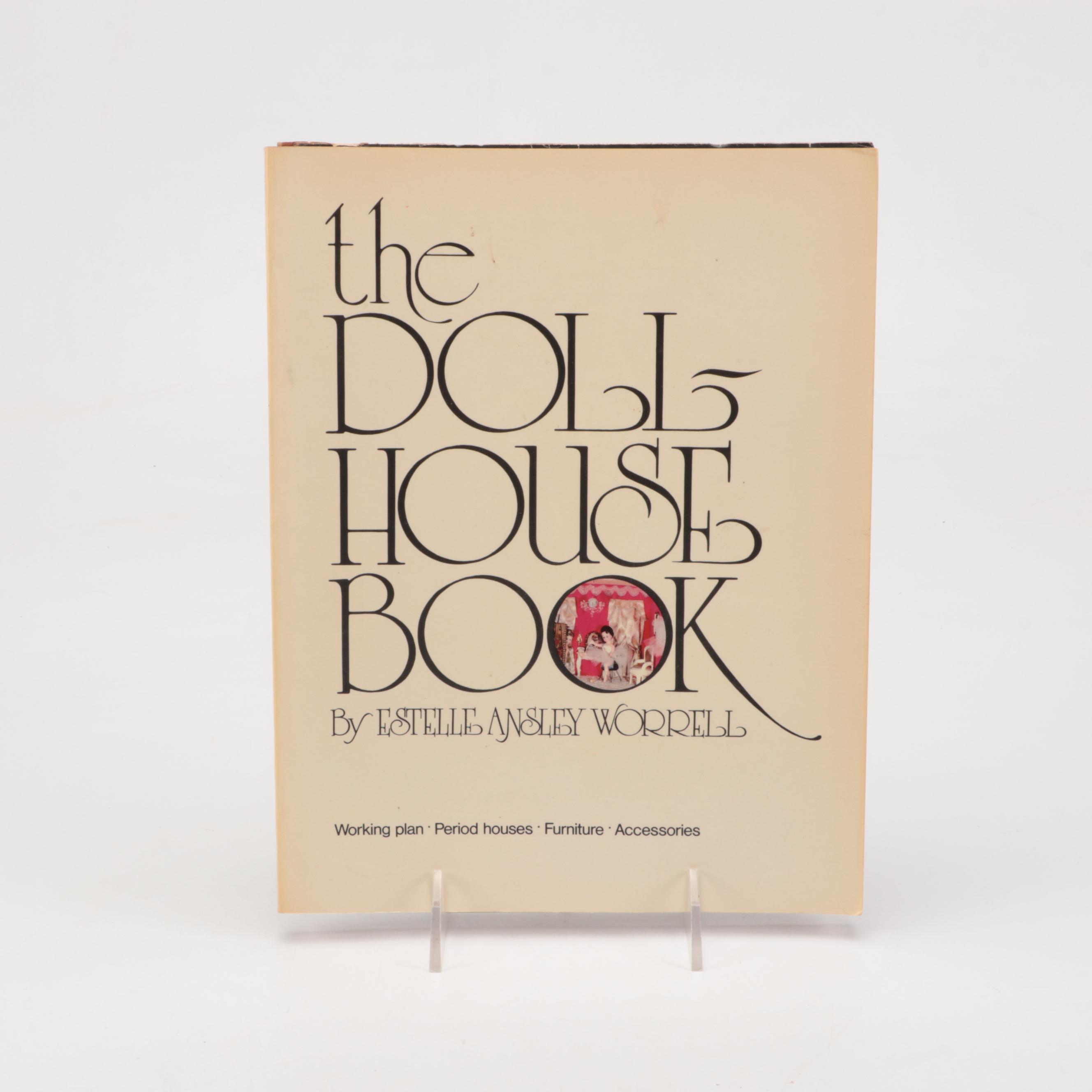 "The Doll House Book" with Doll House Furniture and More Books