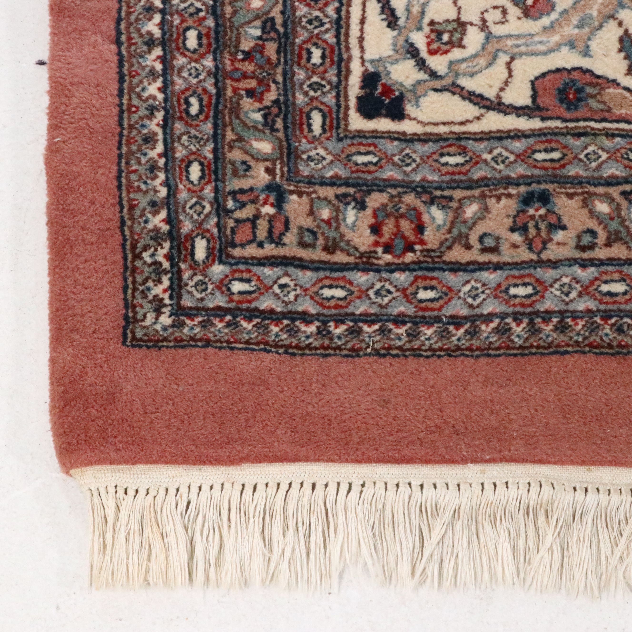 12' x 12'7 Hand-Knotted Sino-Persian Tabriz Room-Sized Rug