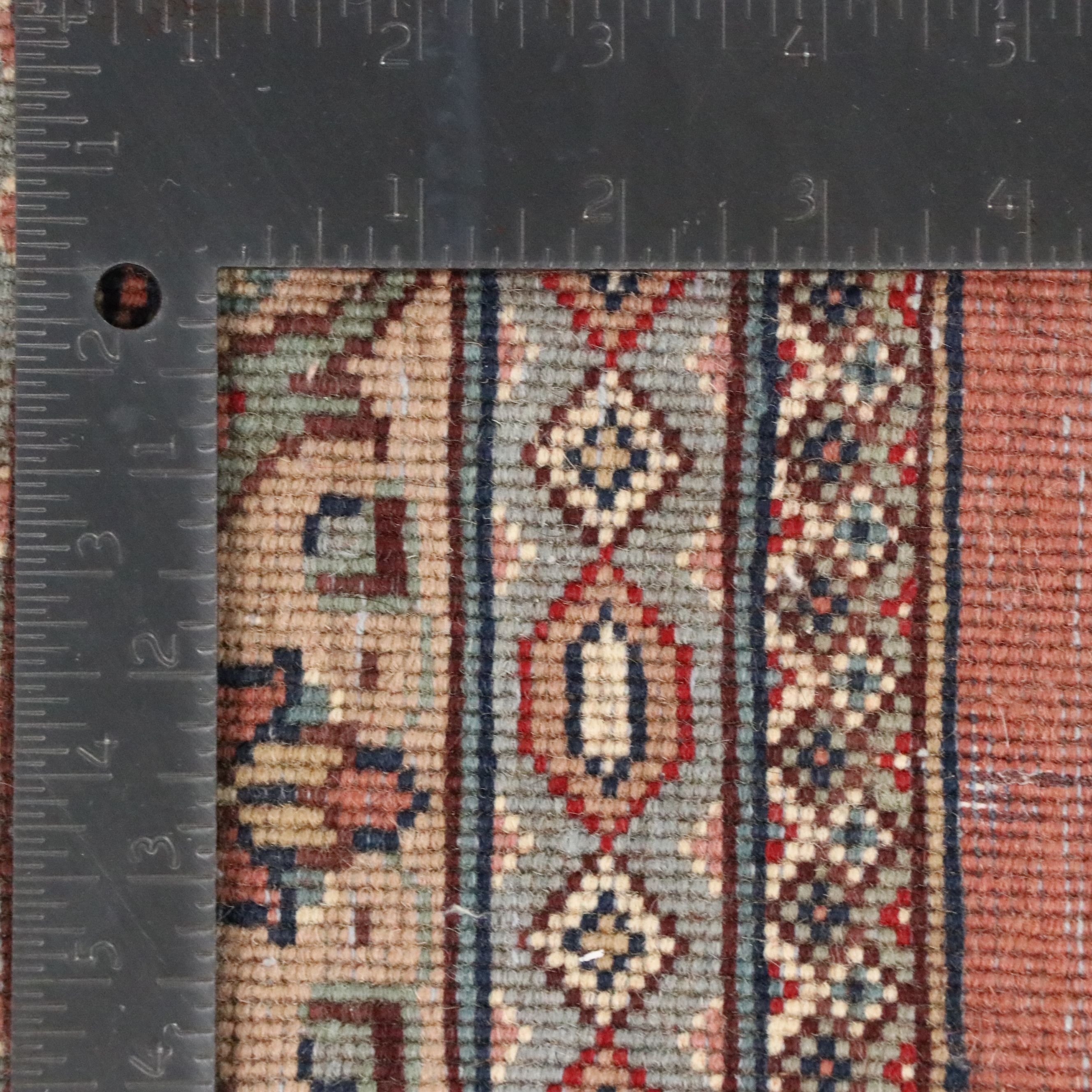 12' x 12'7 Hand-Knotted Sino-Persian Tabriz Room-Sized Rug