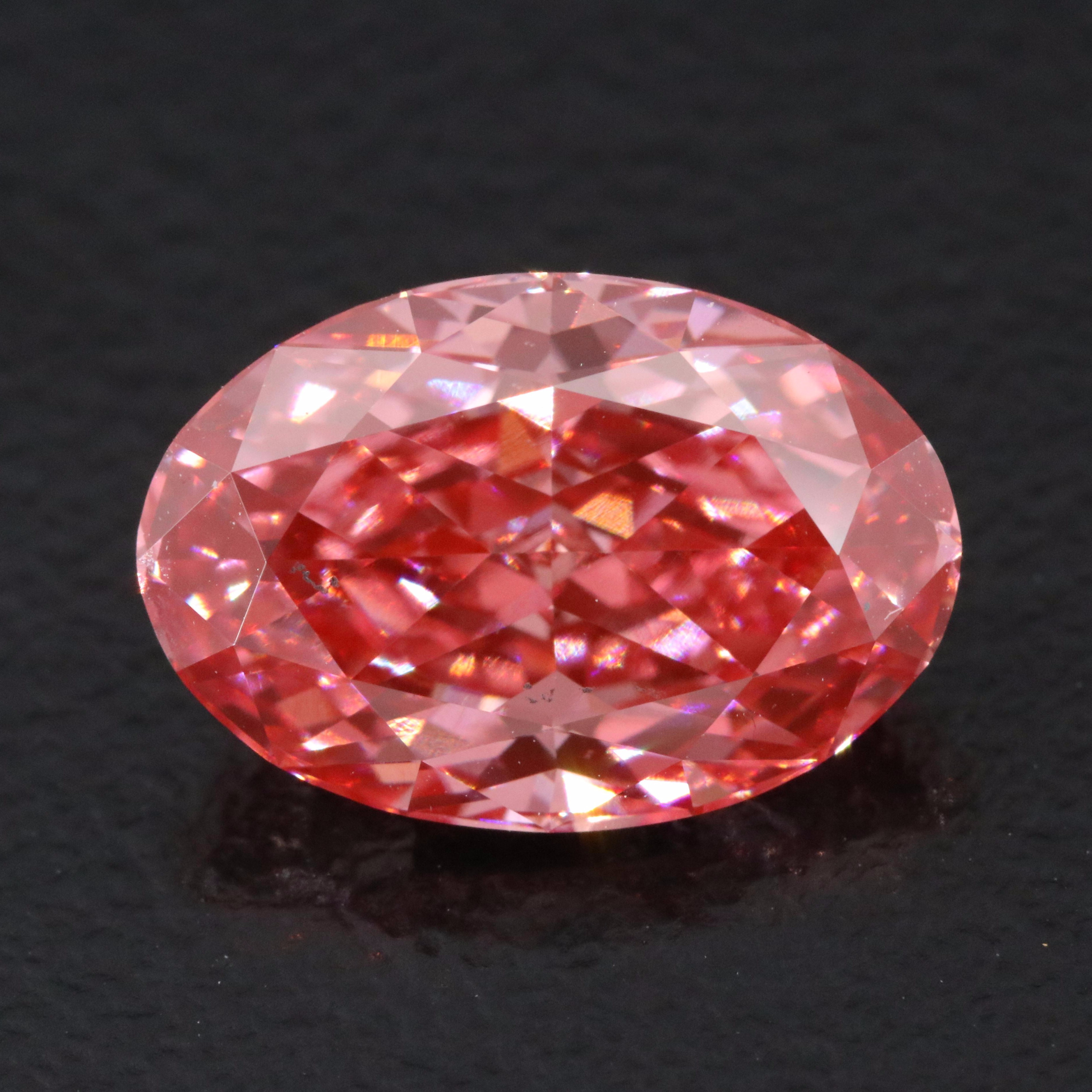 Loose 4.00 CT Fancy Pink Lab Grown Diamond