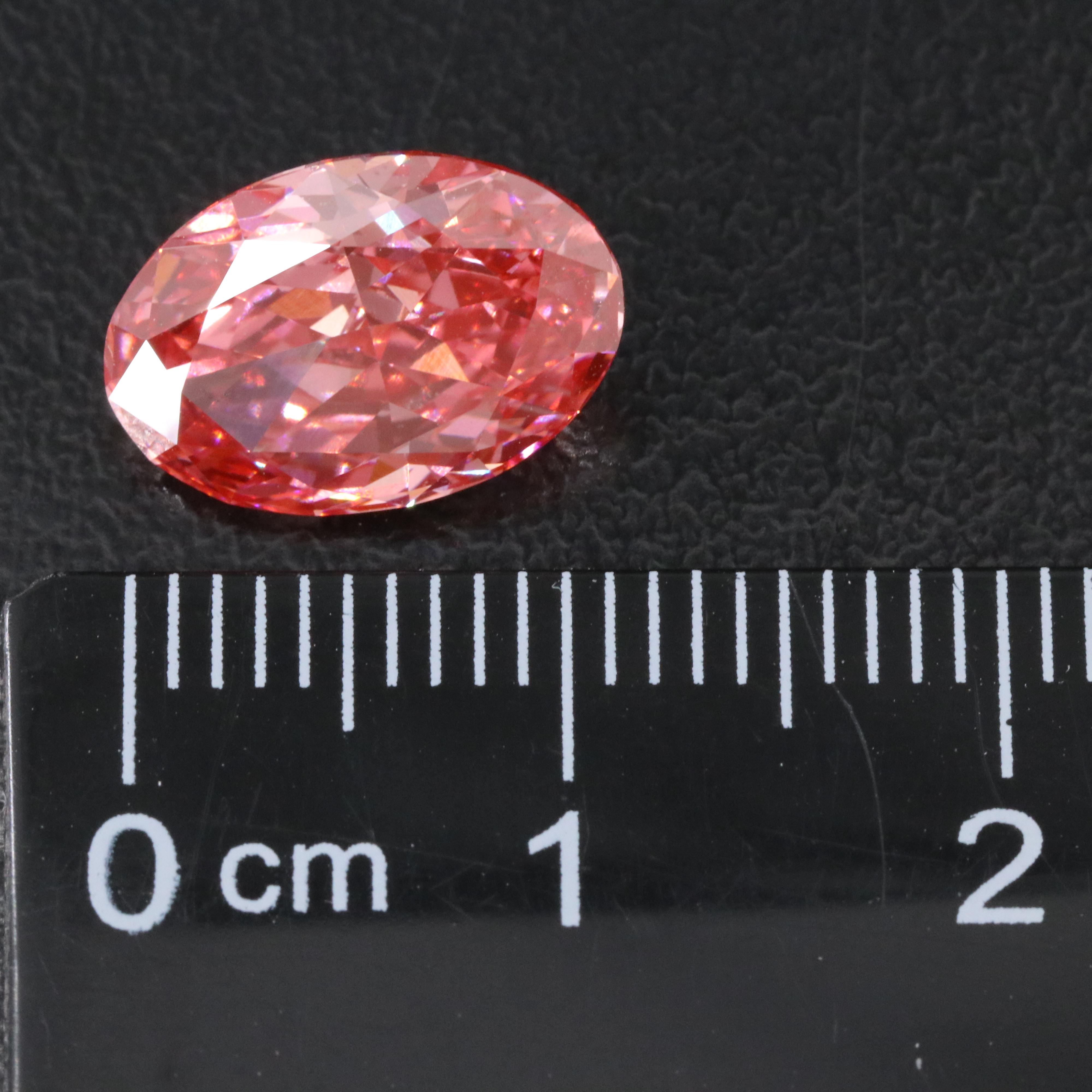 Loose 4.00 CT Fancy Pink Lab Grown Diamond