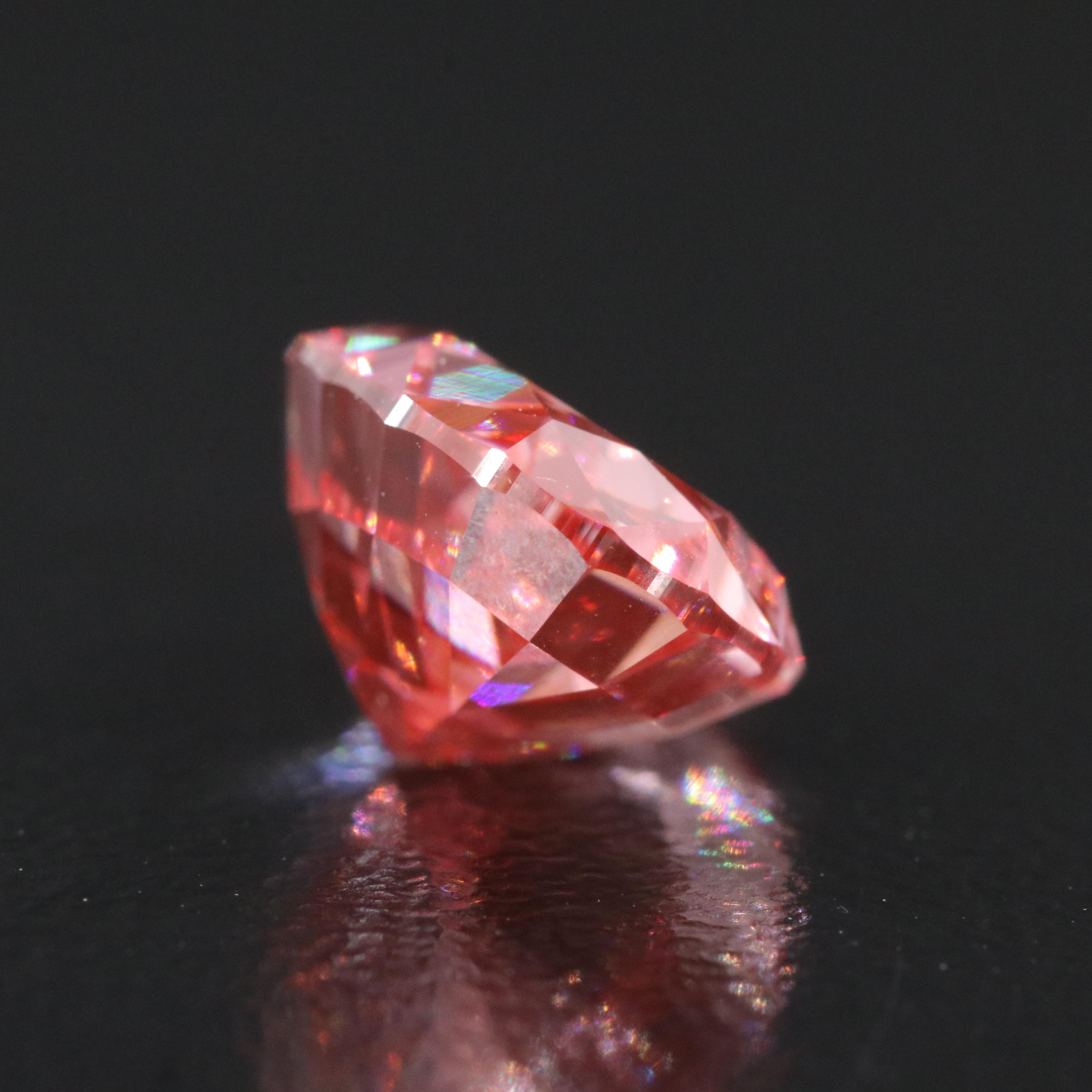 Loose 4.00 CT Fancy Pink Lab Grown Diamond