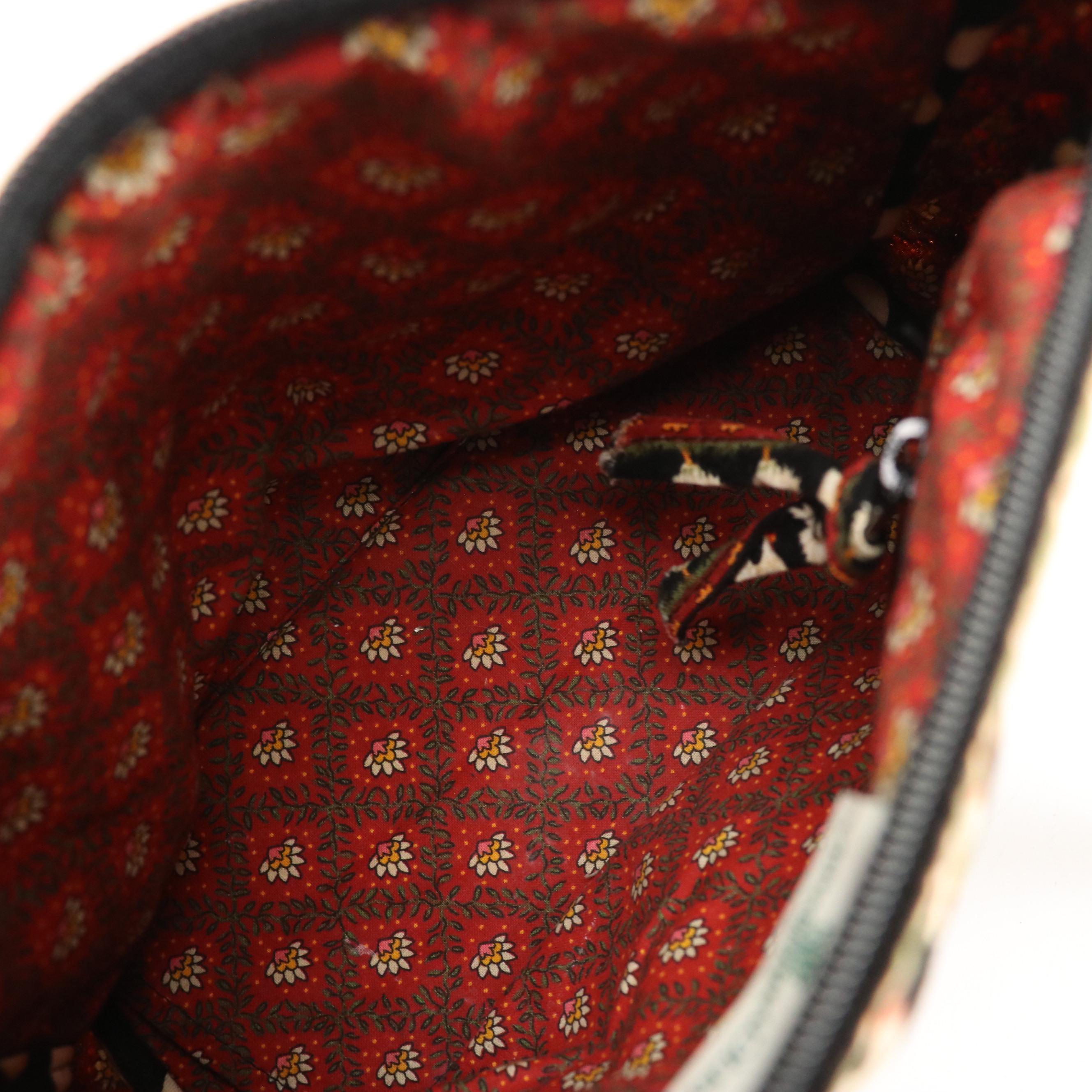 Vera Bradley Chanticleer Egg Printed Shoulder and Travel Bags in Cotton