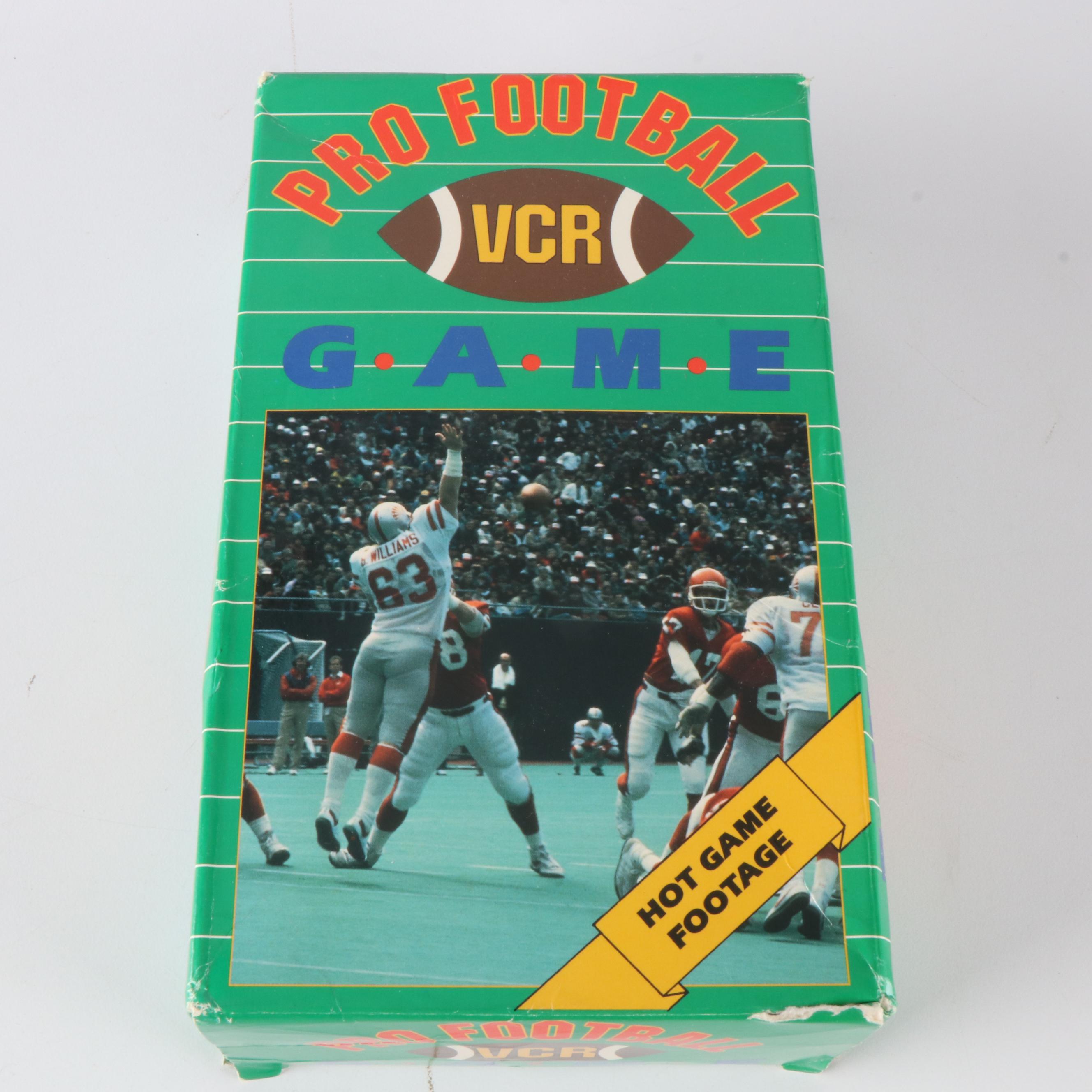 Vintage Johnny Unitas Football Game in a Collection of Football Board Games