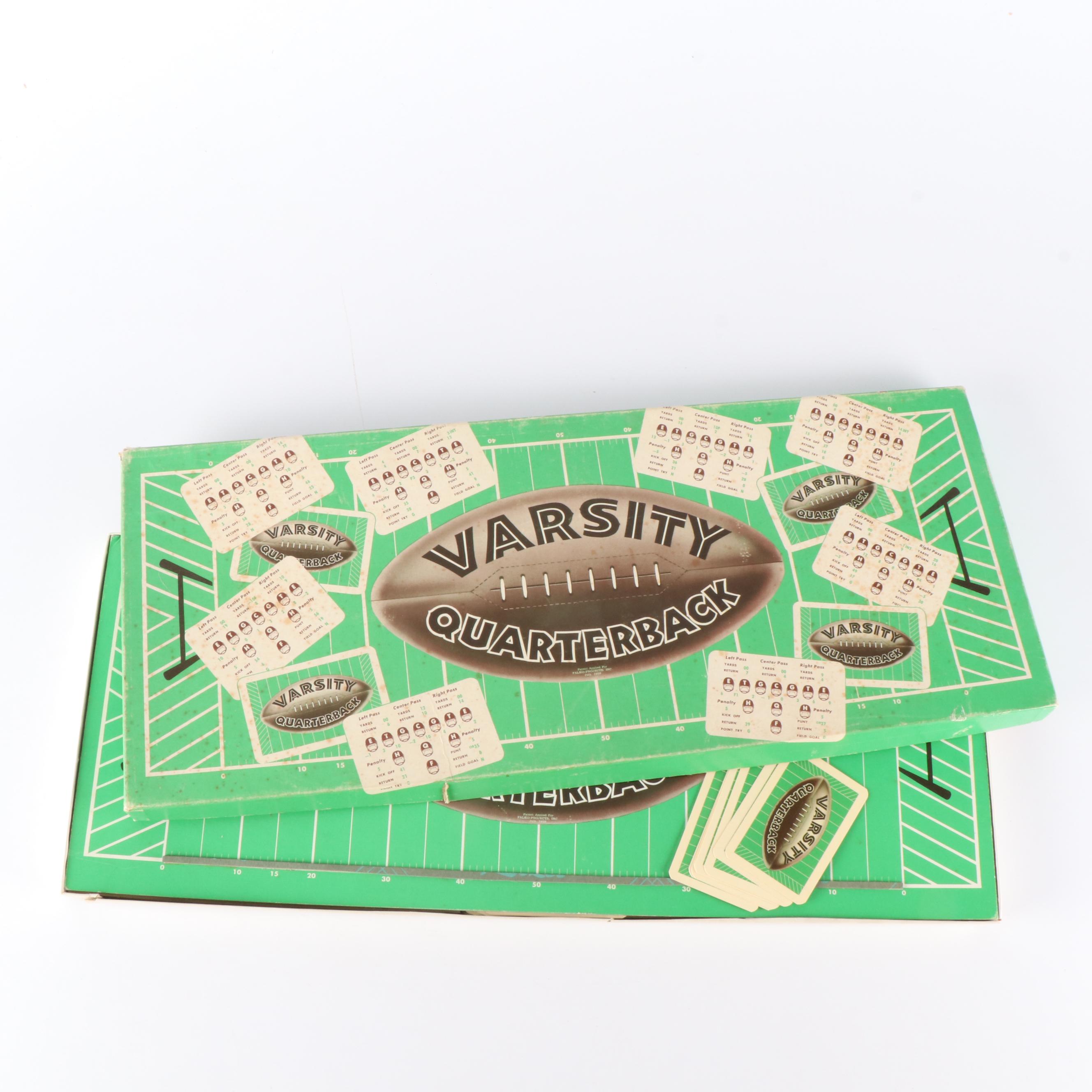 Vintage Johnny Unitas Football Game in a Collection of Football Board Games