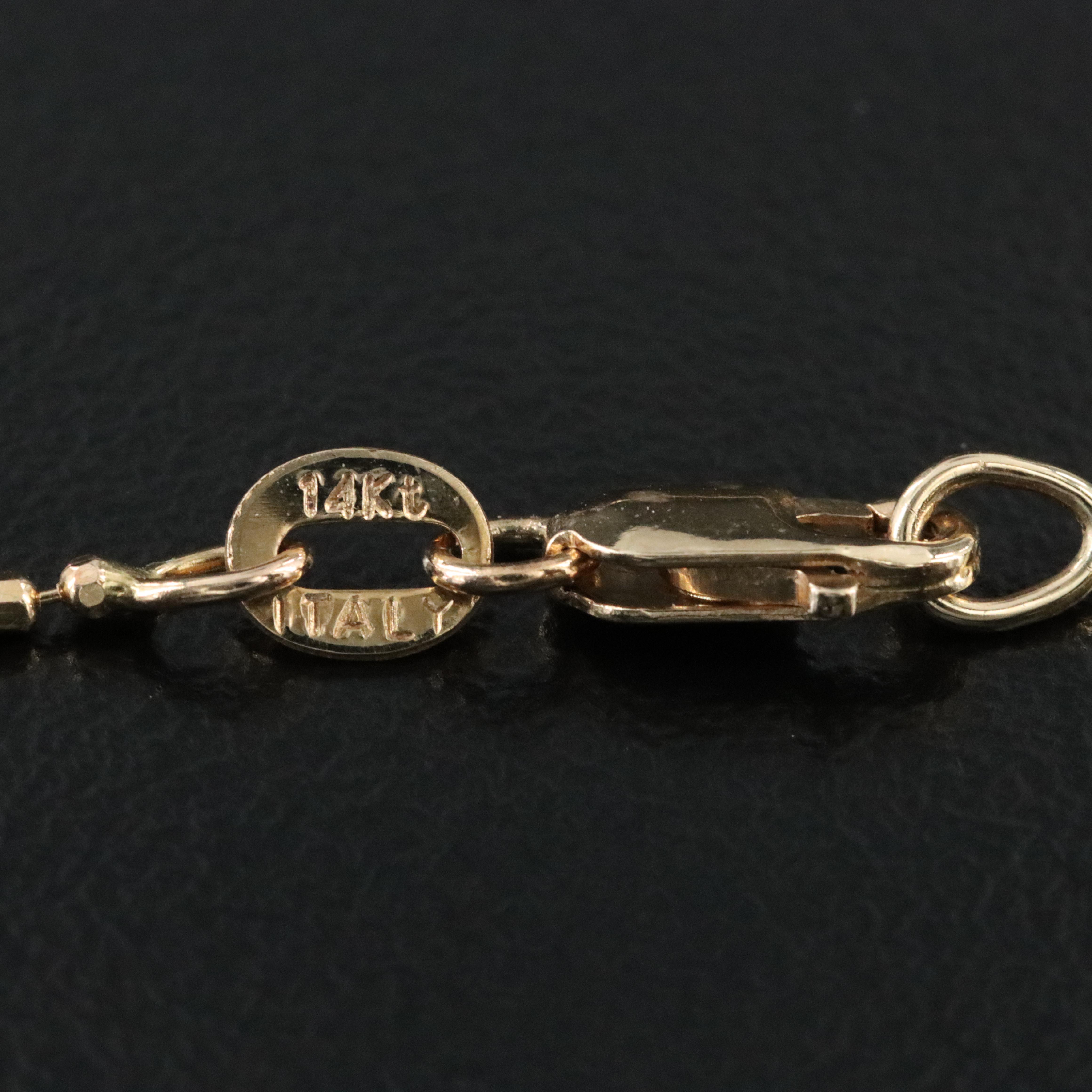 14K 0.47 CTW Diamond Heart Pendant Necklace