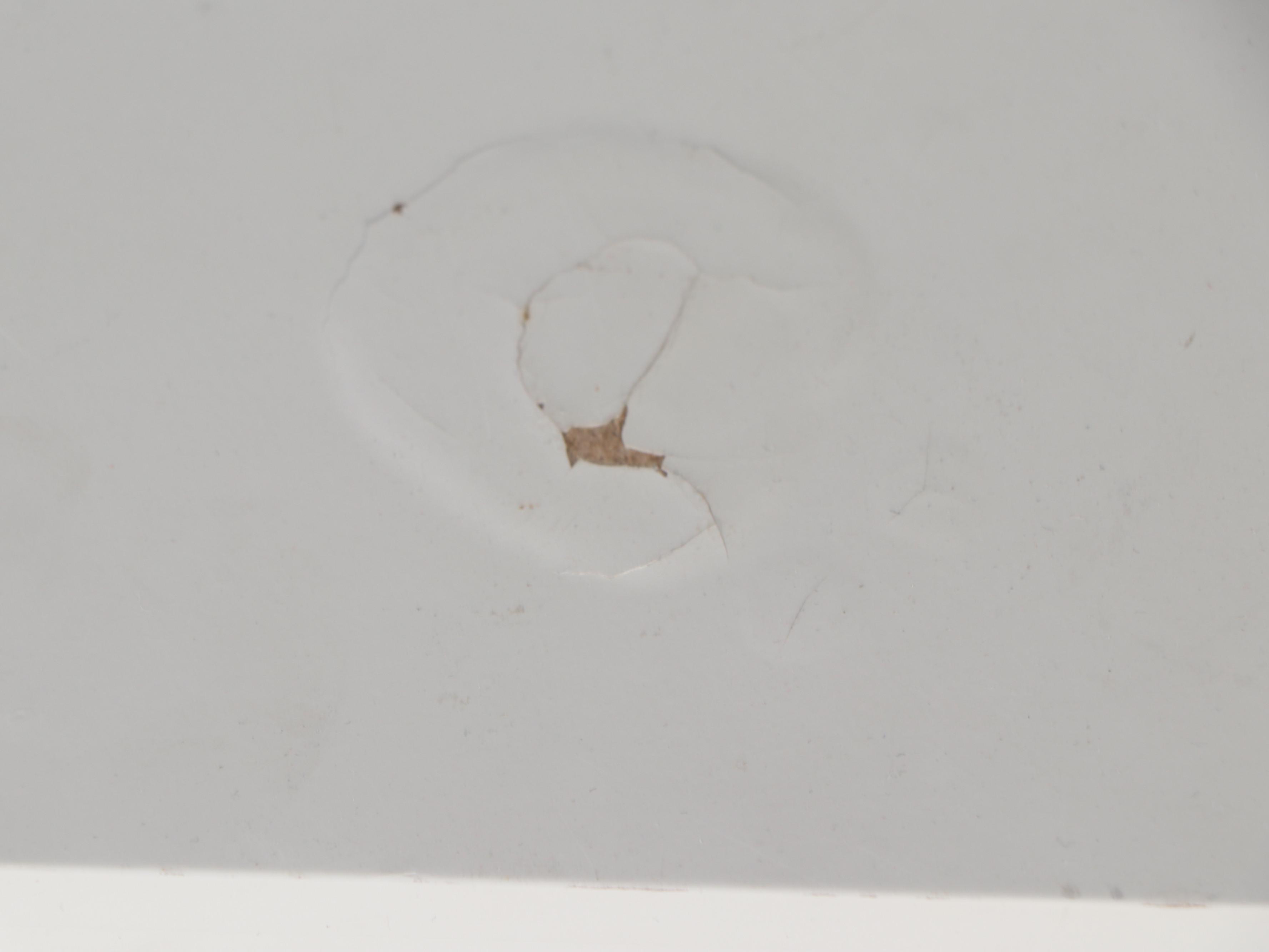 Contemporary Desk and Painted Wood Side Stand