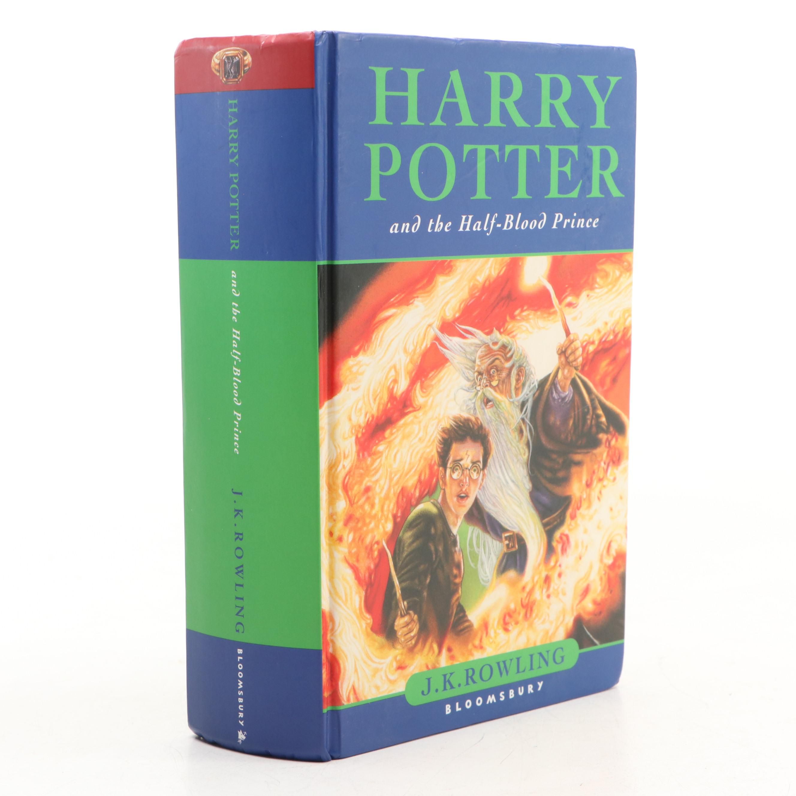 First UK Edition "Harry Potter and the Half-Blood Prince" by J. K. Rowling