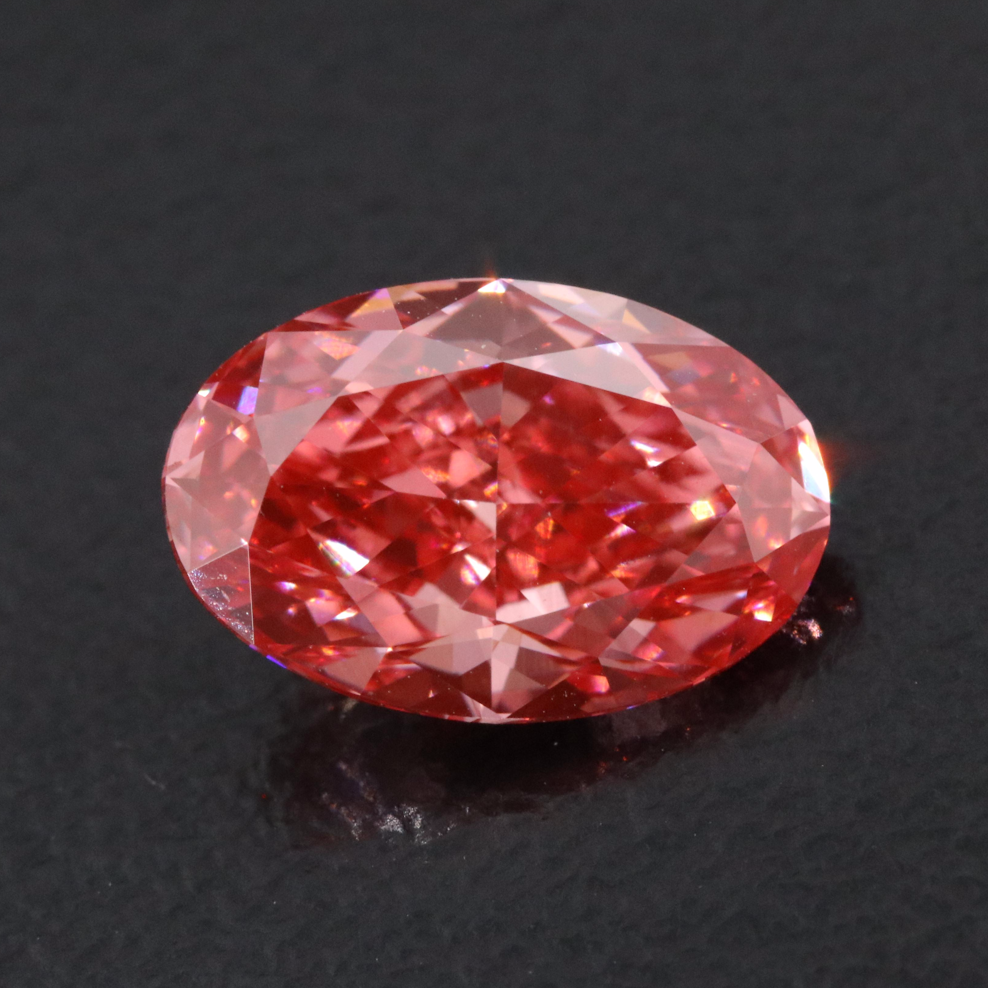 Loose 2.53 CT Fancy Pink Lab Grown Diamond