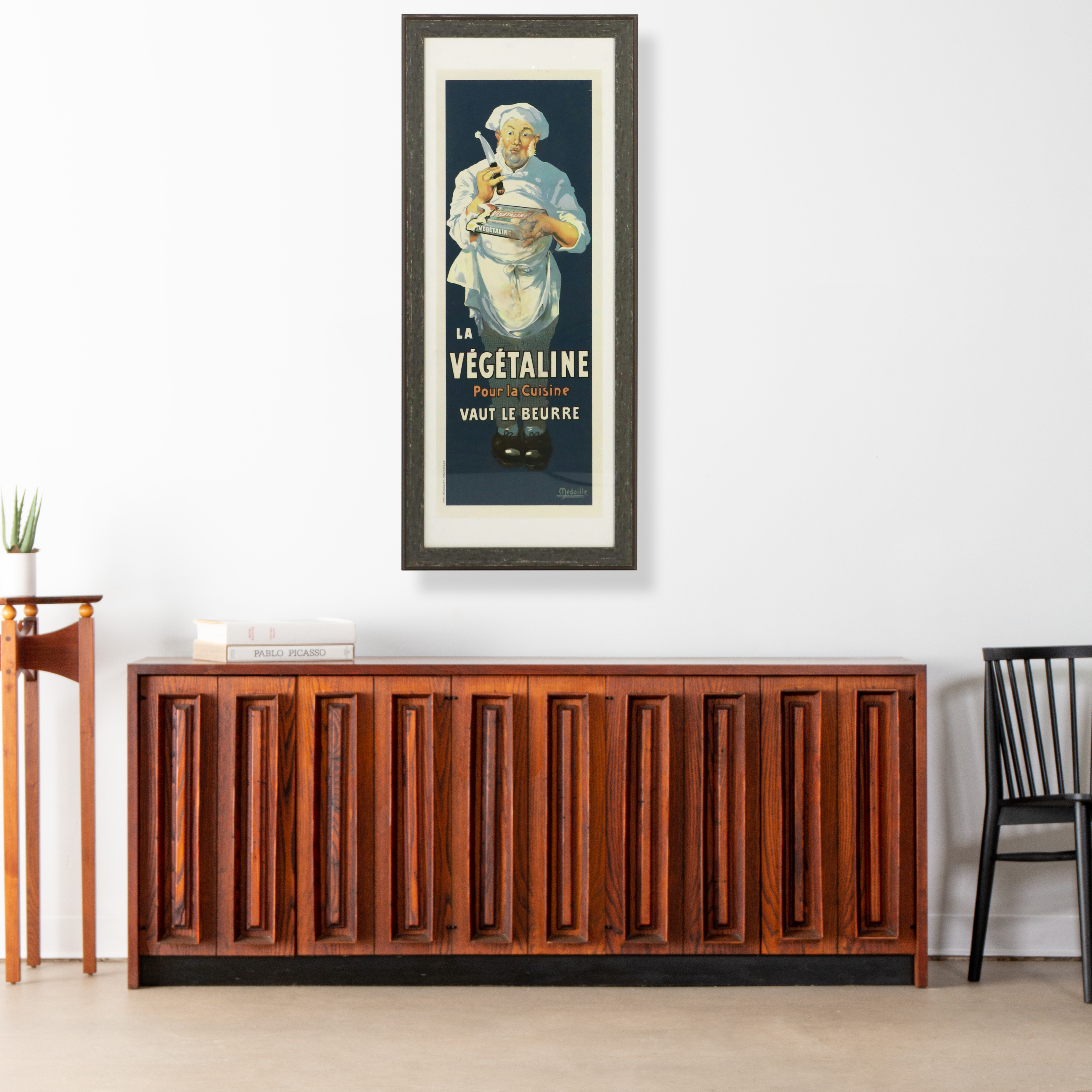 "La Végétaline" French Poster Serigraph Reproduction, 21st Century