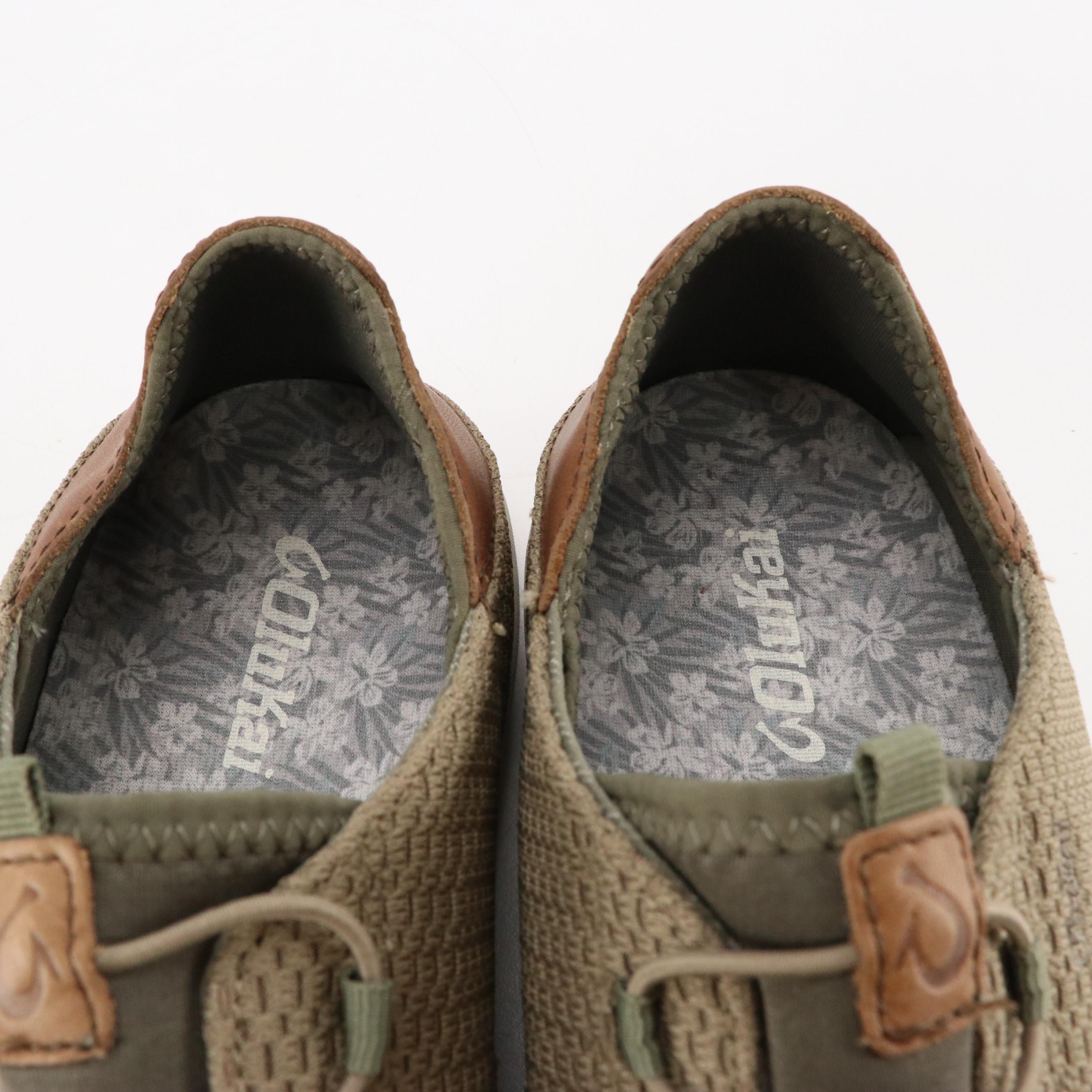 Men's OluKai Alpha Li Slip On Shoes with Swims Loafer Slides