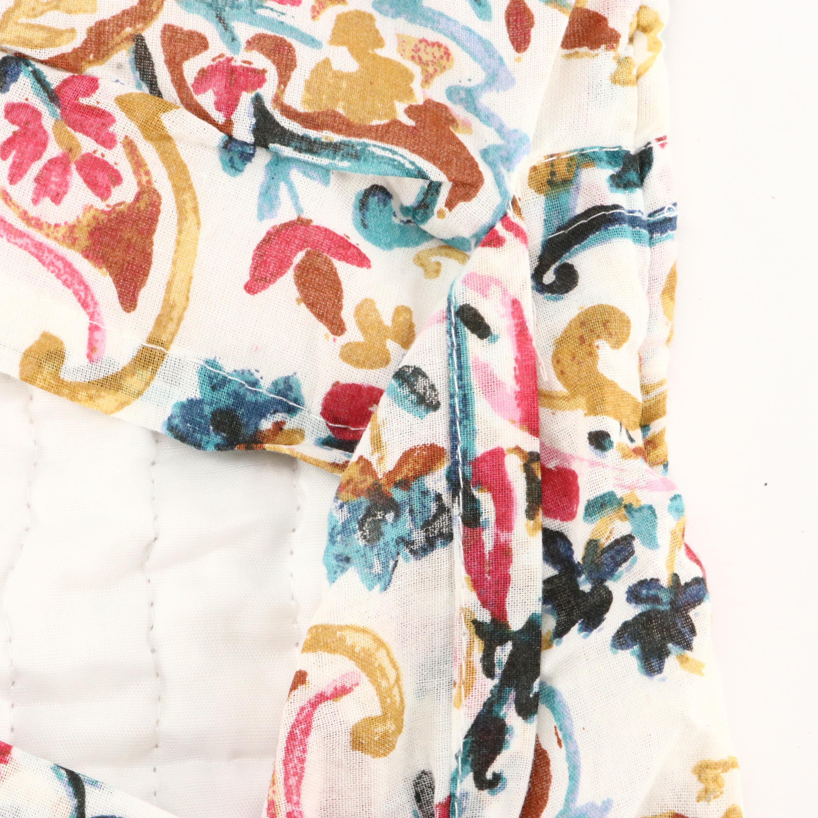 Grandin Road "Layla" King Sized Quilt and Shams