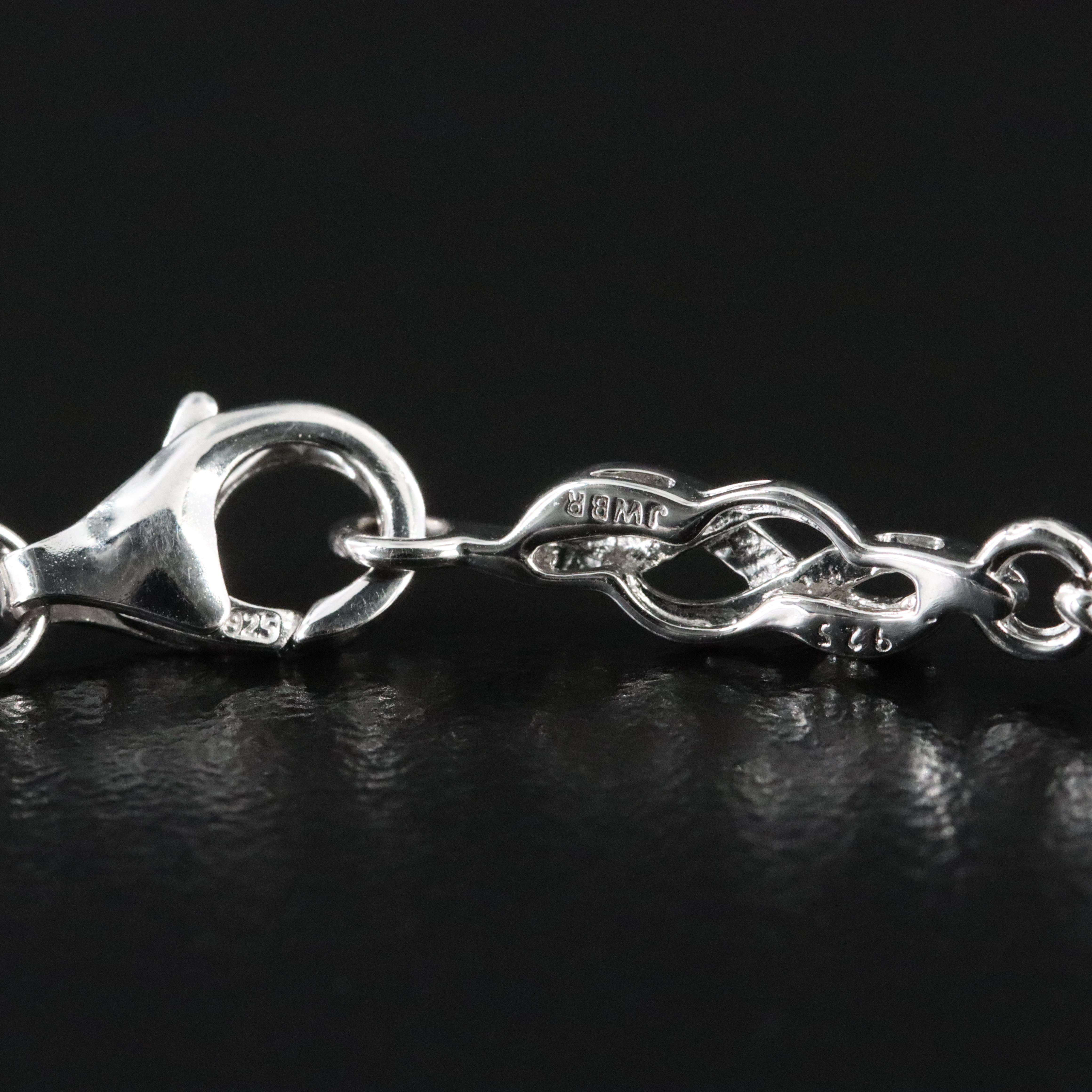 Sterling Diamond Bracelet