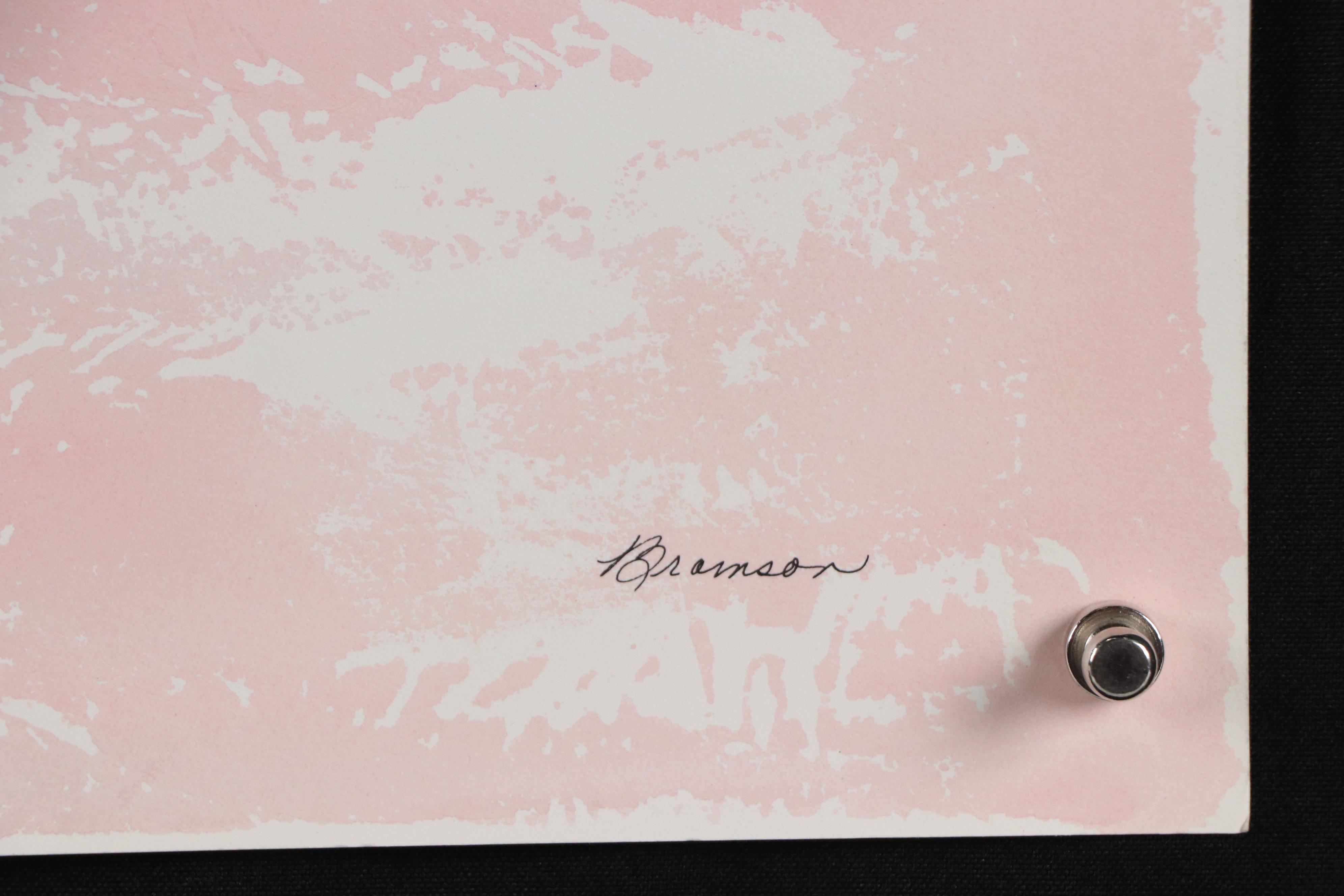 Bramson Colorful Landscape Watercolor Painting, Late 20th Century