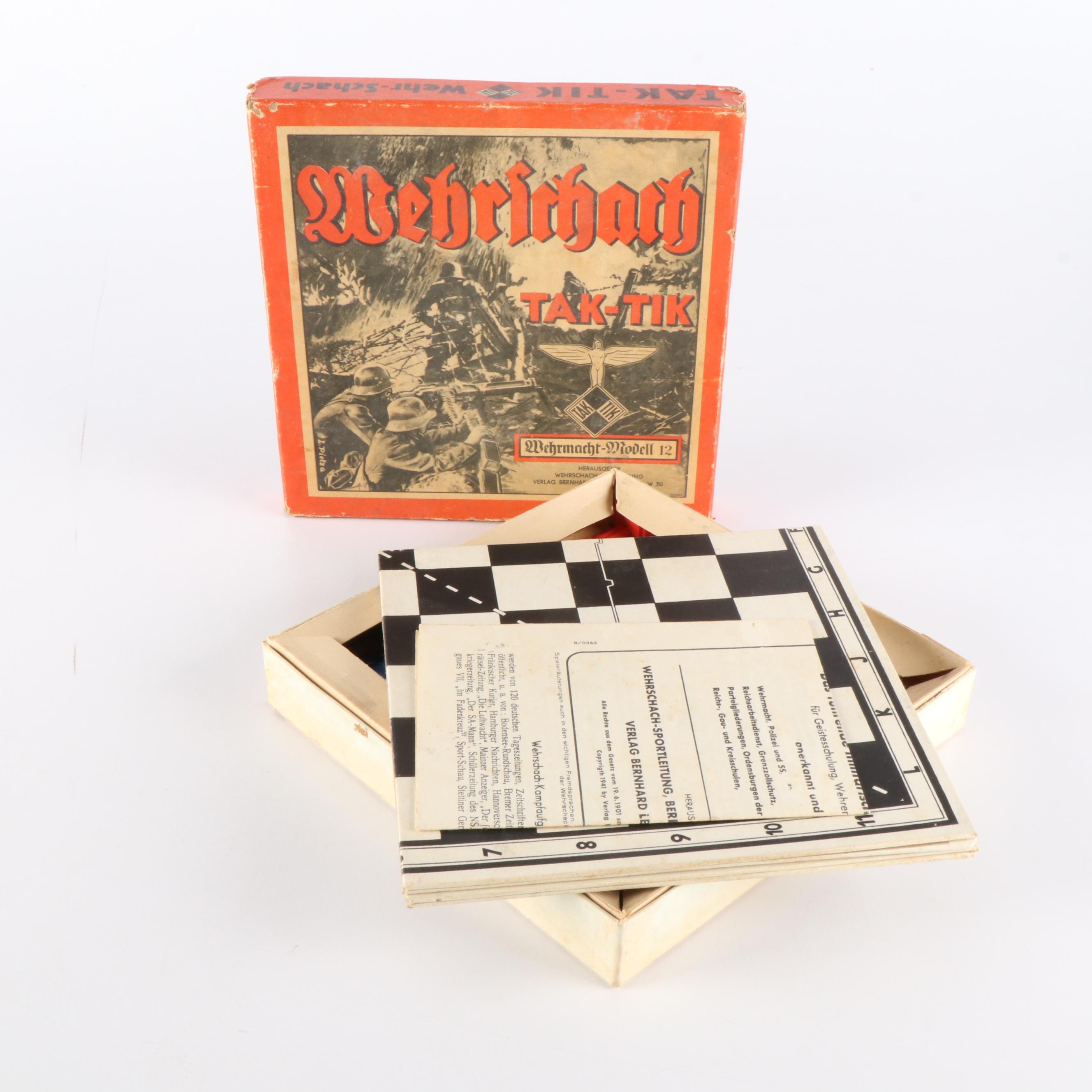 German Board Games Including "Kendo", "Wehrschach Tak-Tik" and More