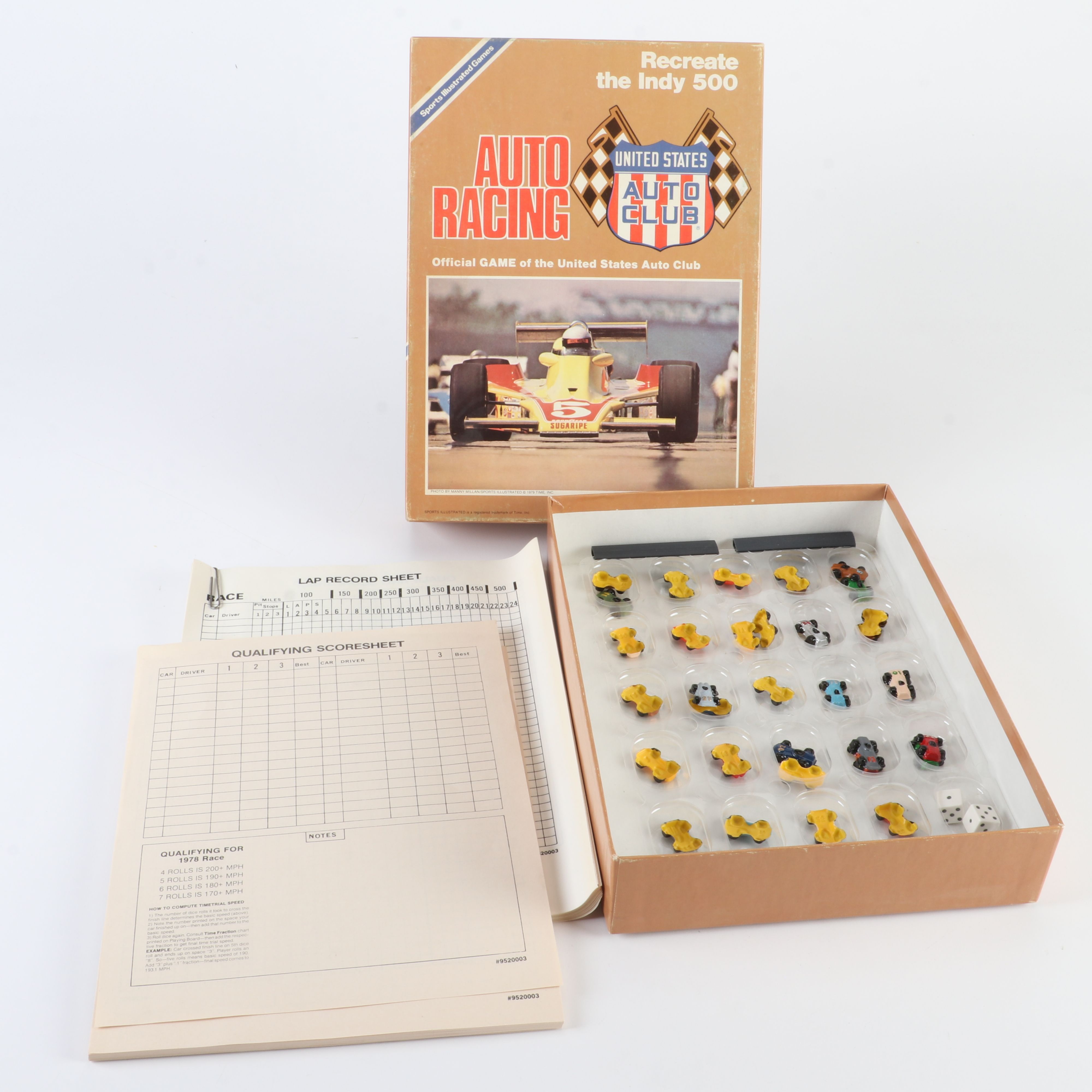 "Formula 1" and "The Cannonball Run" Auto Racing Board Games and More