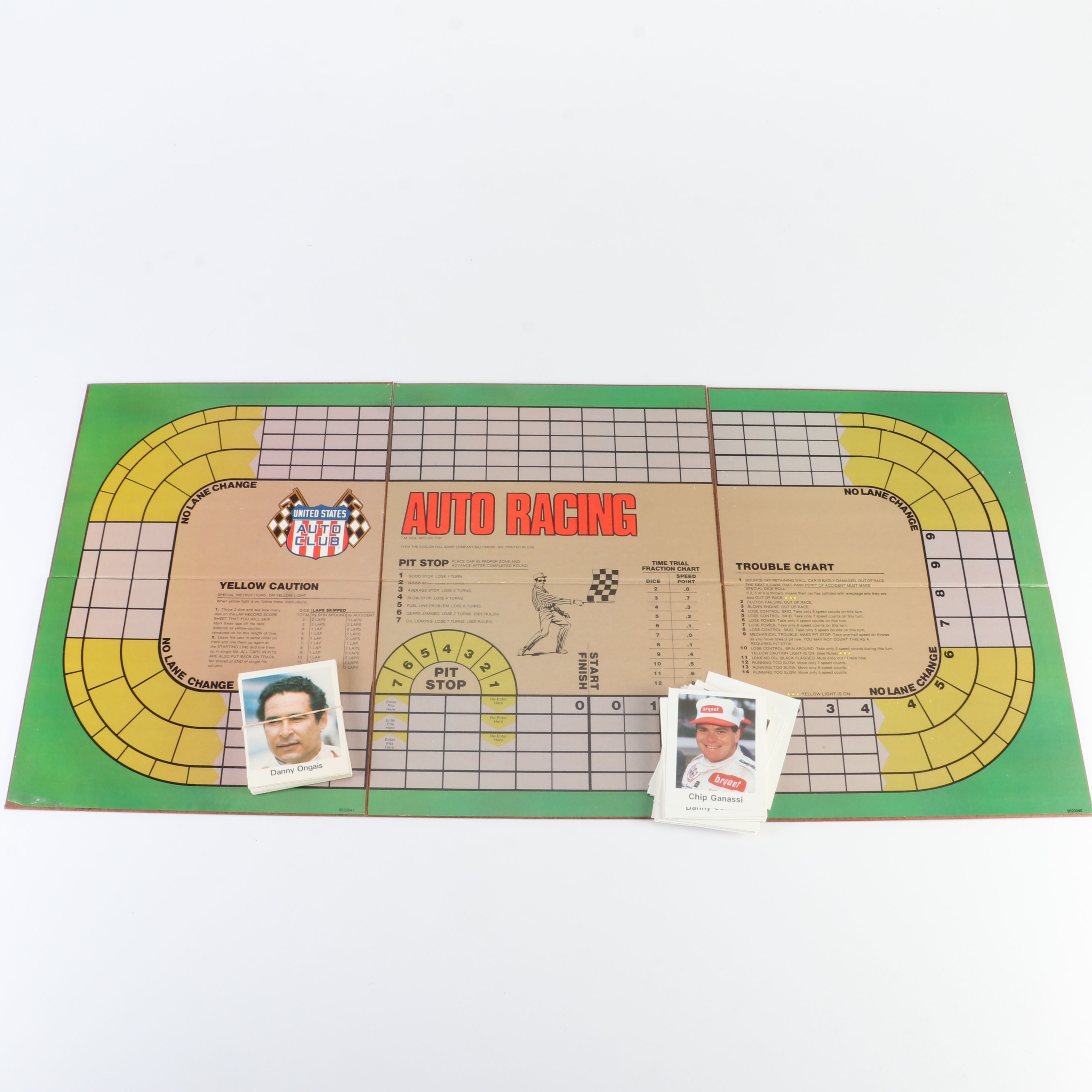 "Formula 1" and "The Cannonball Run" Auto Racing Board Games and More