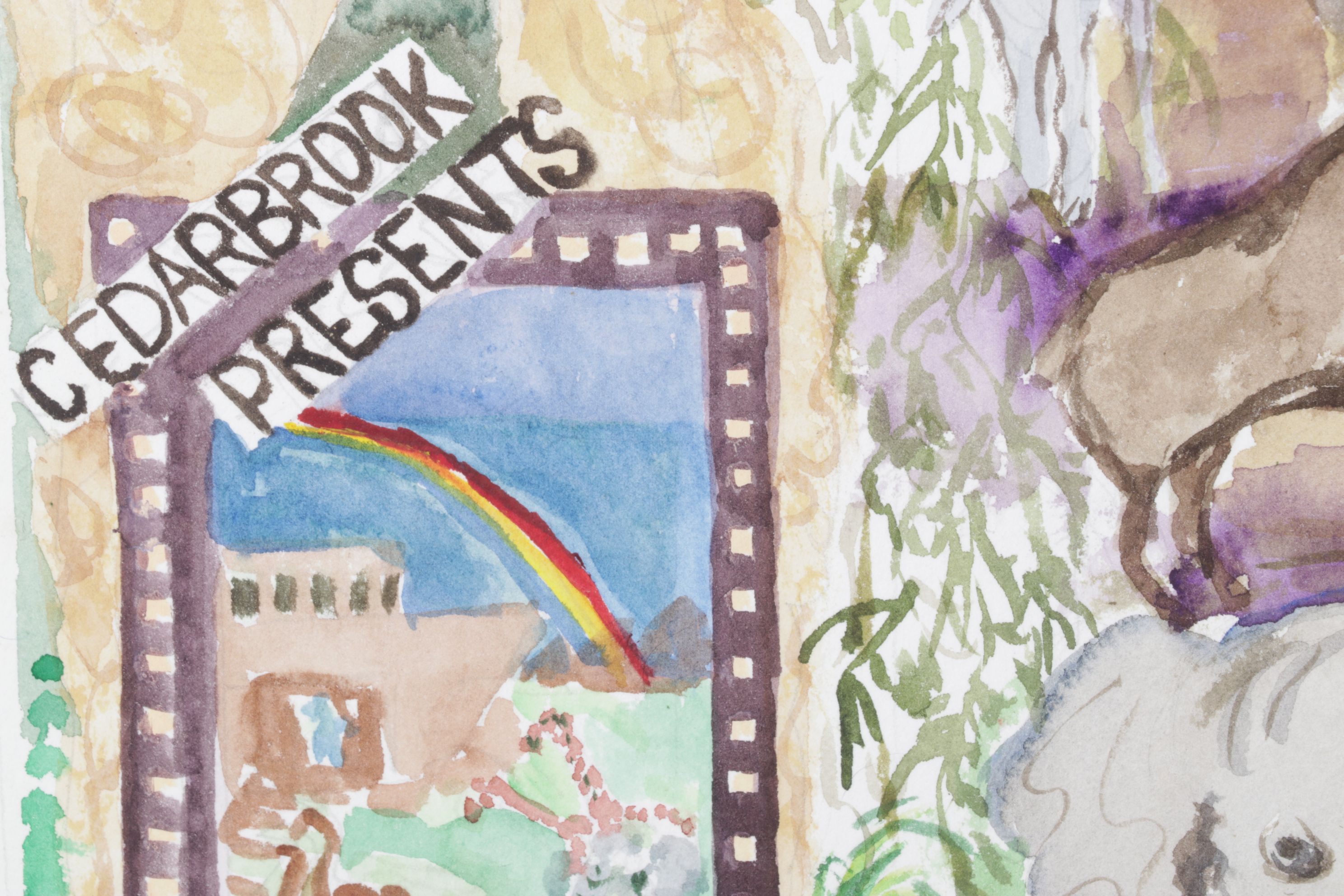 Mary Gordon-Hagler Scene of Animals Boarding Noah's Ark, 2008