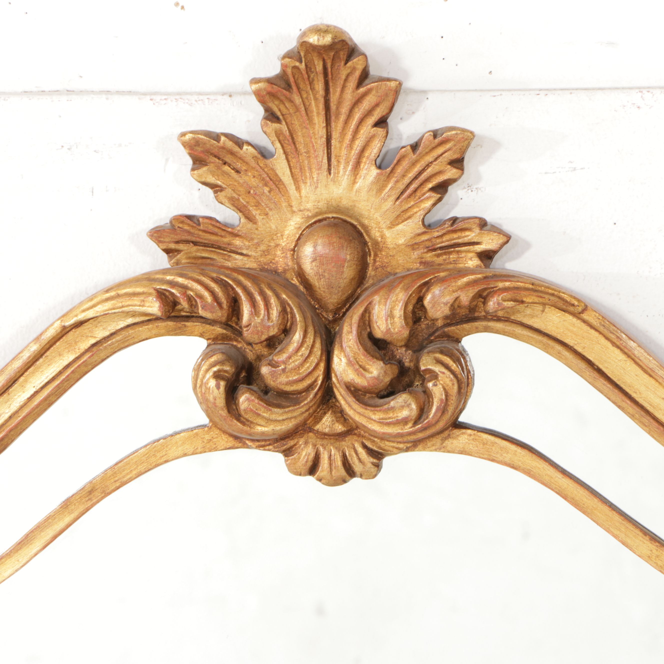 Italian Regency Style Gilt Finished Wall Mirror