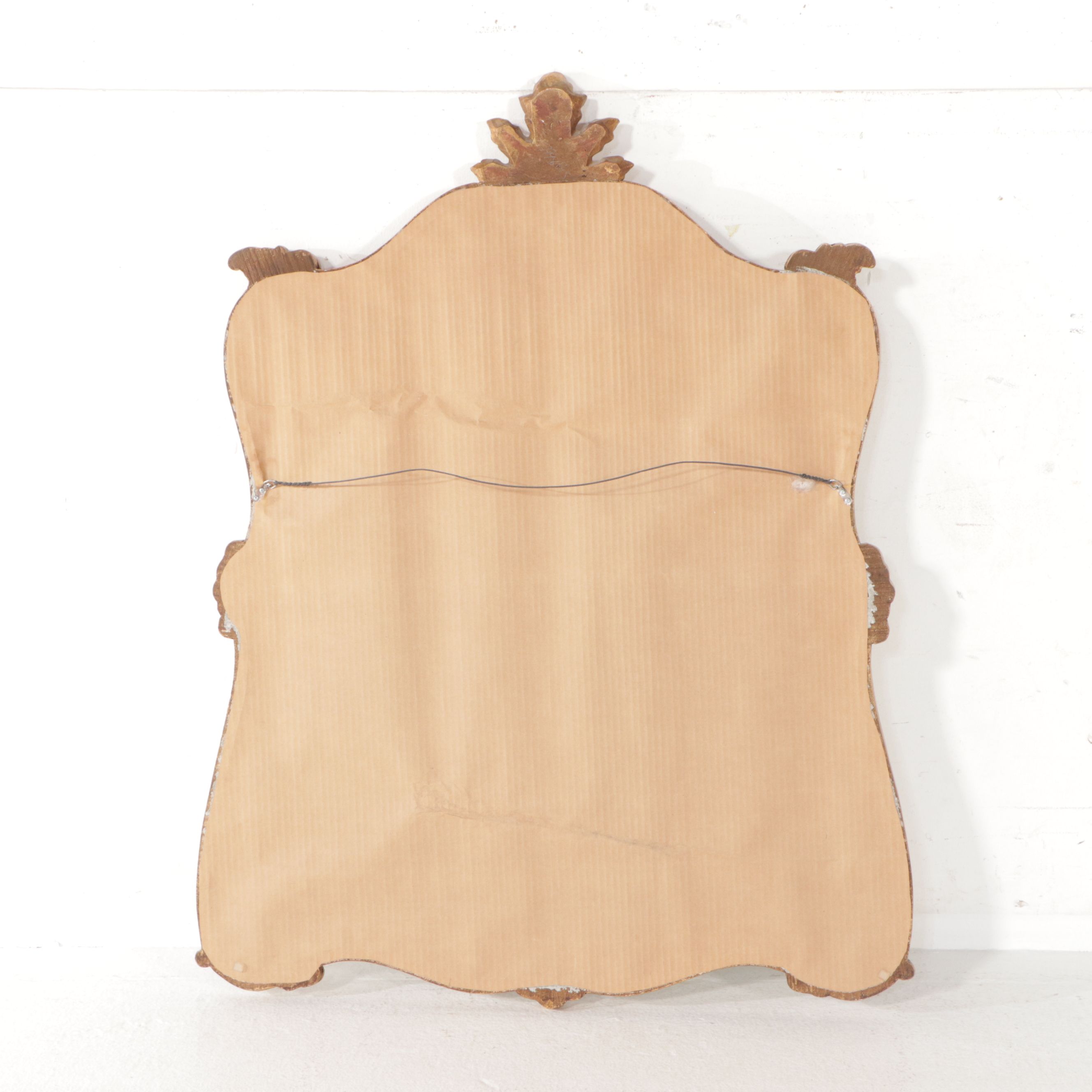 Italian Regency Style Gilt Finished Wall Mirror