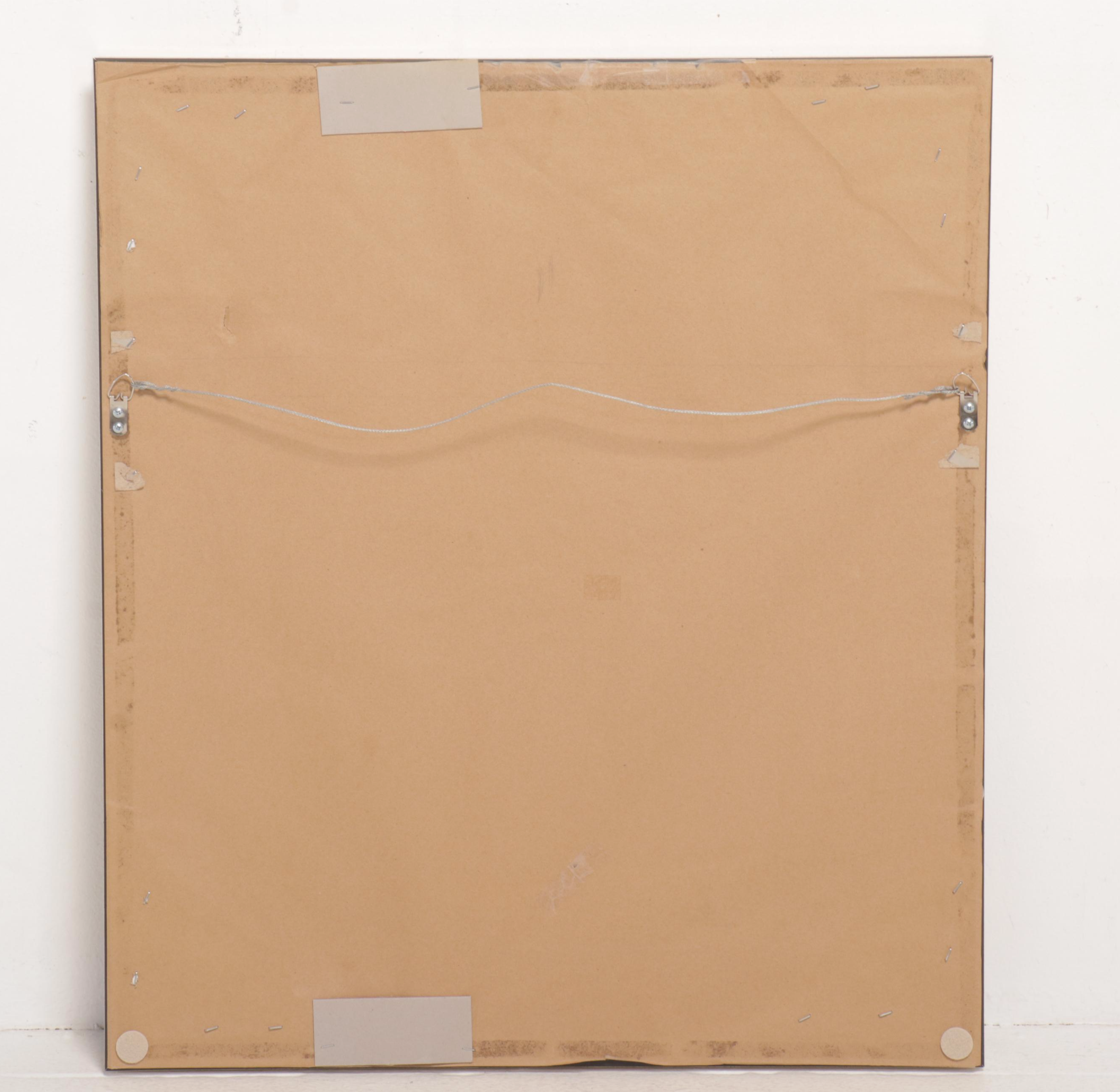 Ornate Silver Finished Wall Mirror