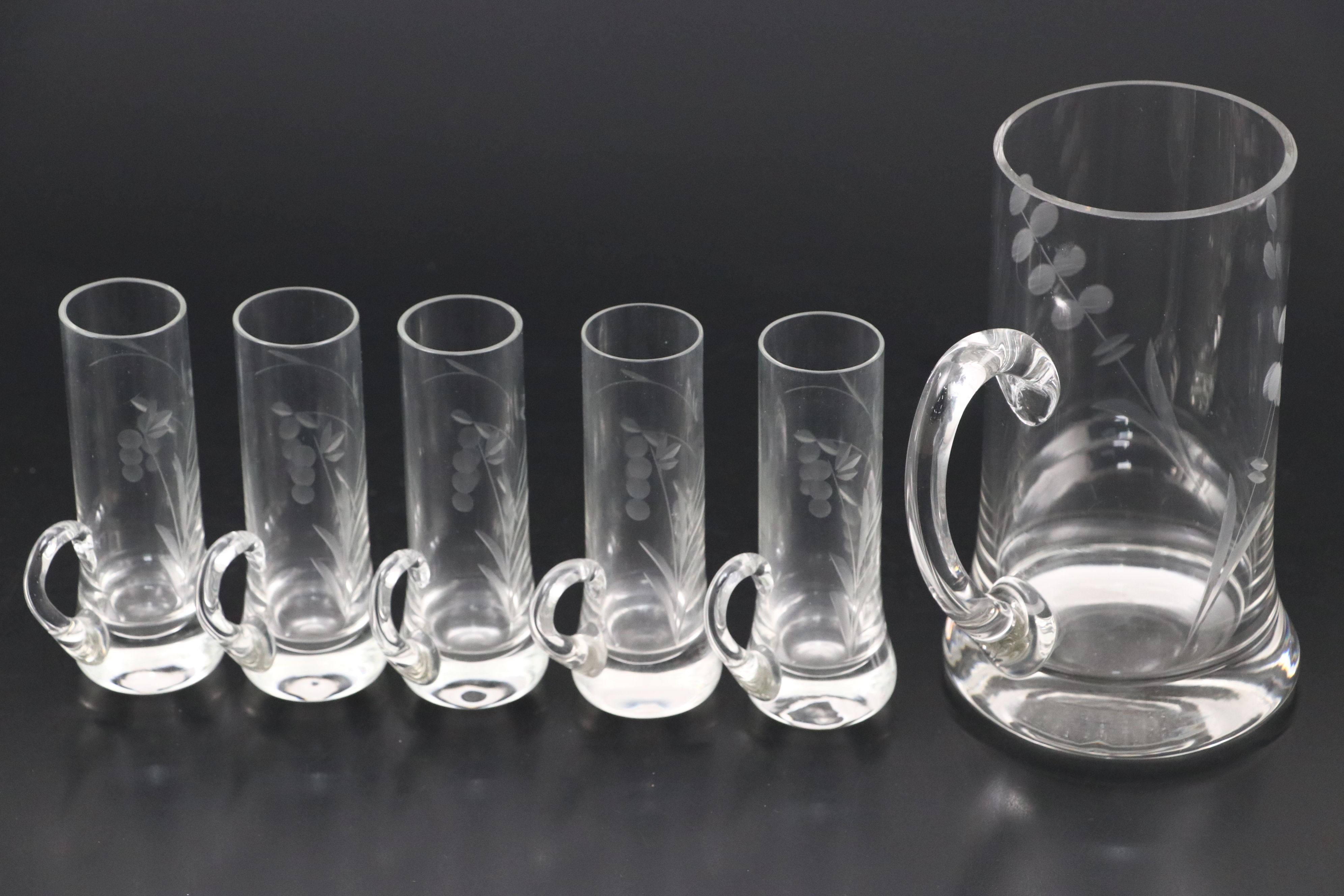 Makers Mark Tumblers with Ceramarte Brazil Beer Steins and Other Glasses