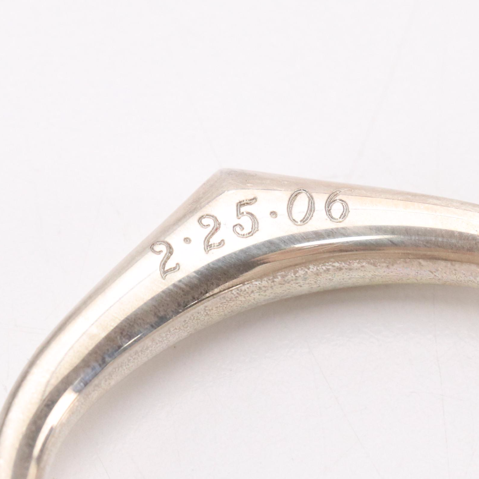 Cartier Vintage C Sterling Key Ring